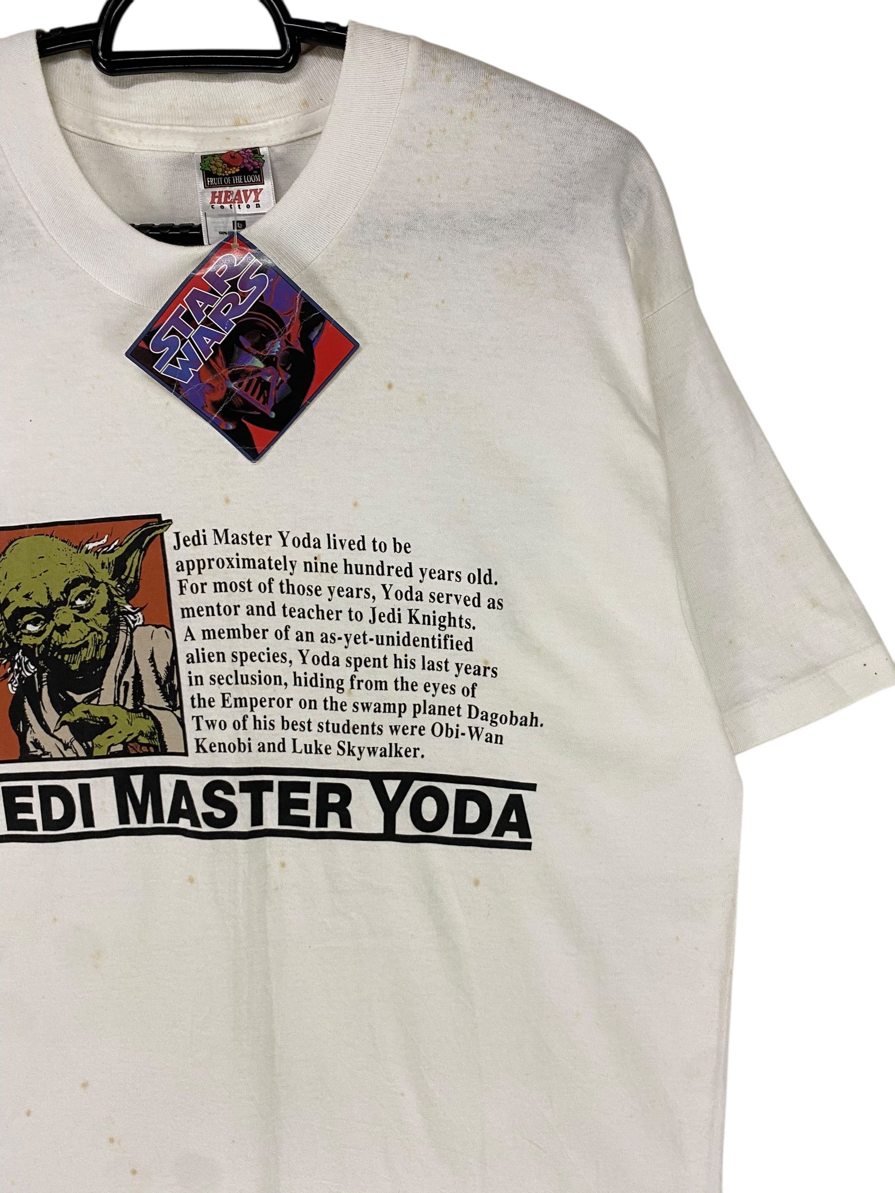 Other 90s Star wars jedi master yoda new old stock vintage shirt Size US M / EU 48-50 / 2 - 4 Thumbnail