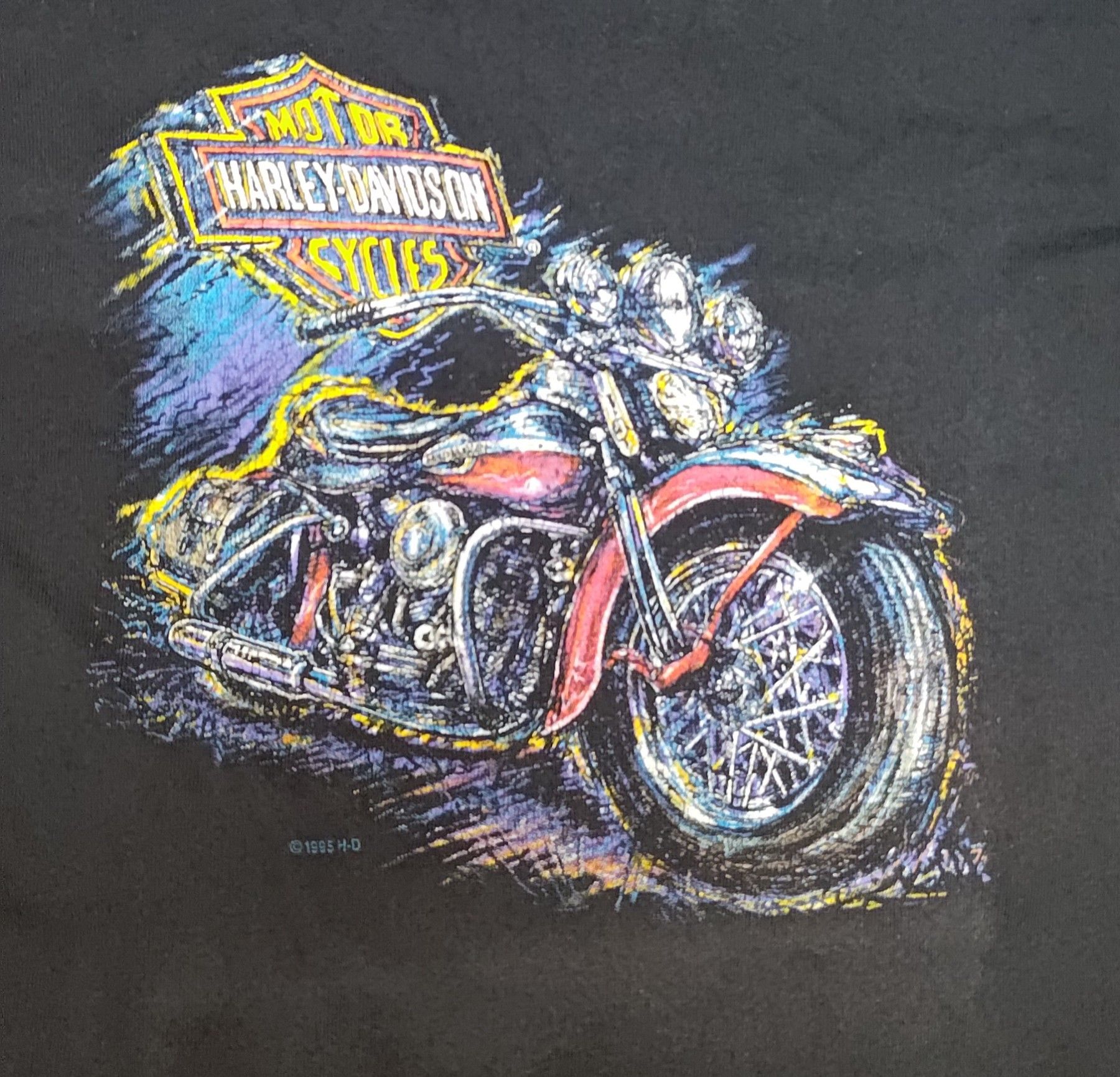 Harley Davidson Vintage 90s Harley Davidson T-shirt Size US S / EU 44-46 / 1 - 6 Thumbnail