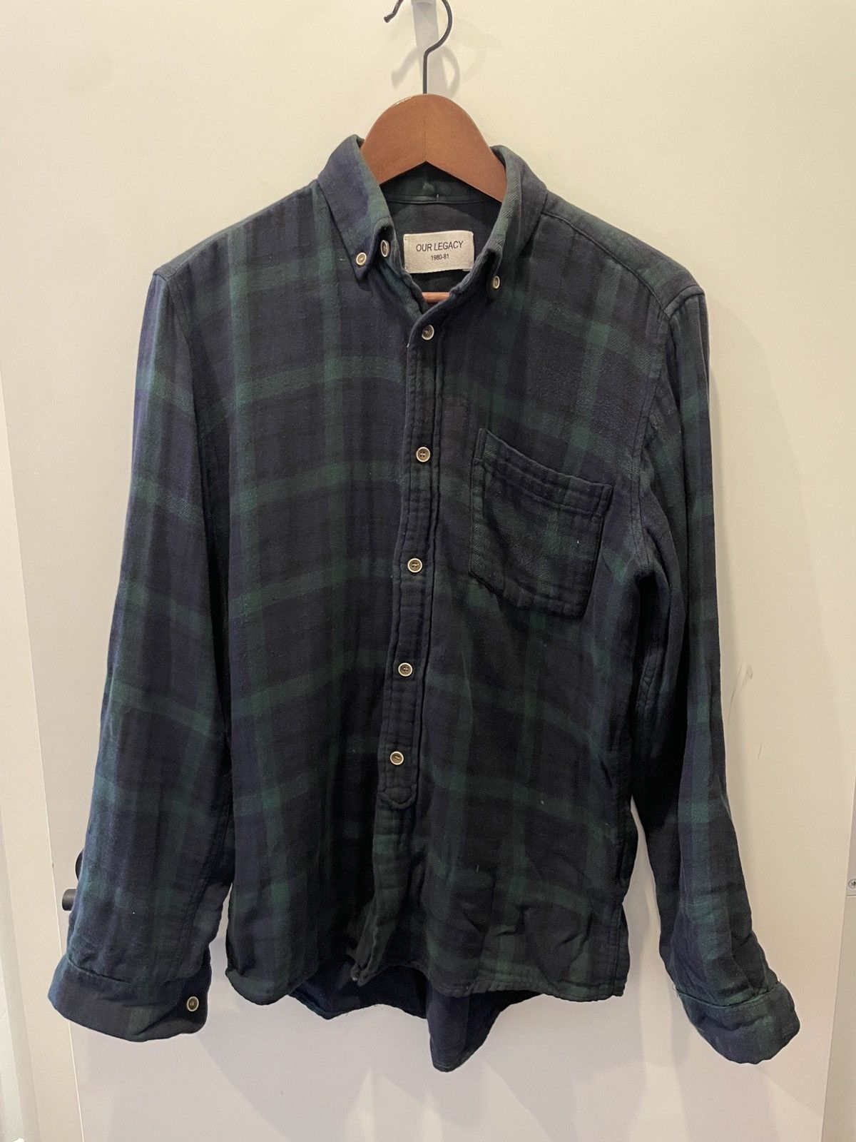 Our Legacy Our Legacy flannel shirt 1980-81 Size US S / EU 44-46 / 1 - 2 Thumbnail