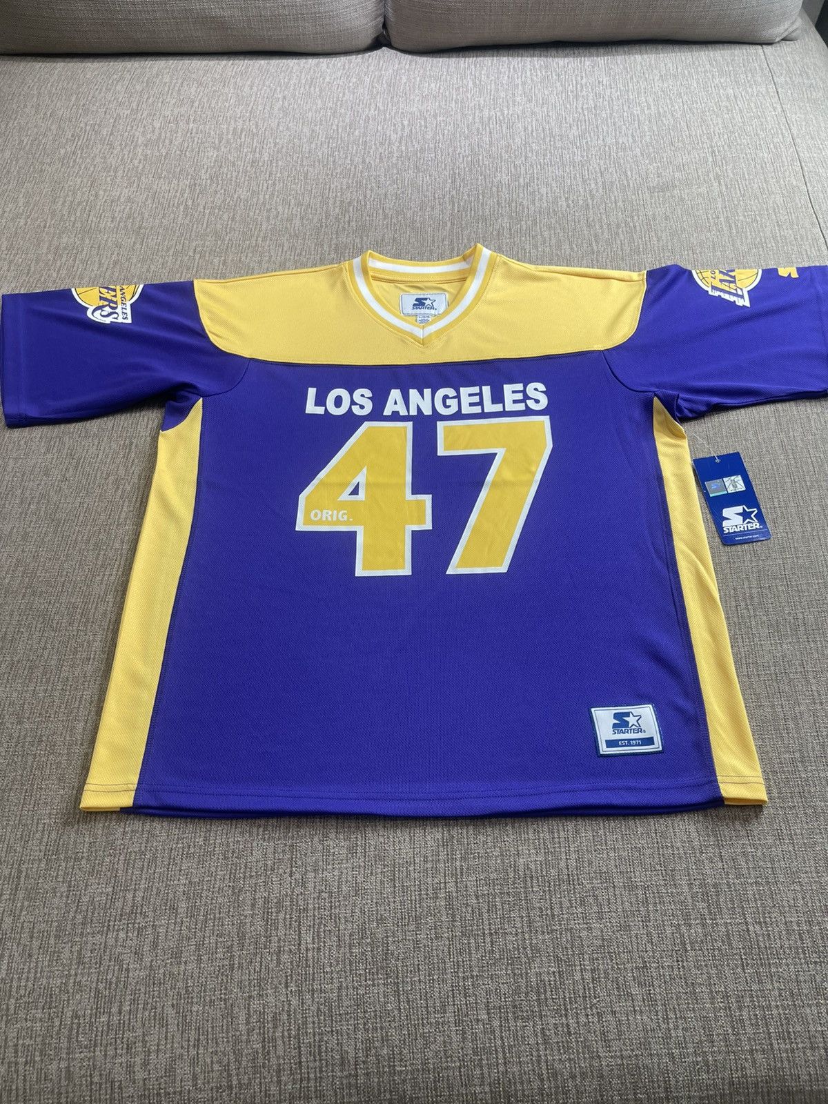 Starter Los Angeles Laker Hockey Jersey Starter 47 Size US L / EU 52-54 / 3 - 1 Thumbnail