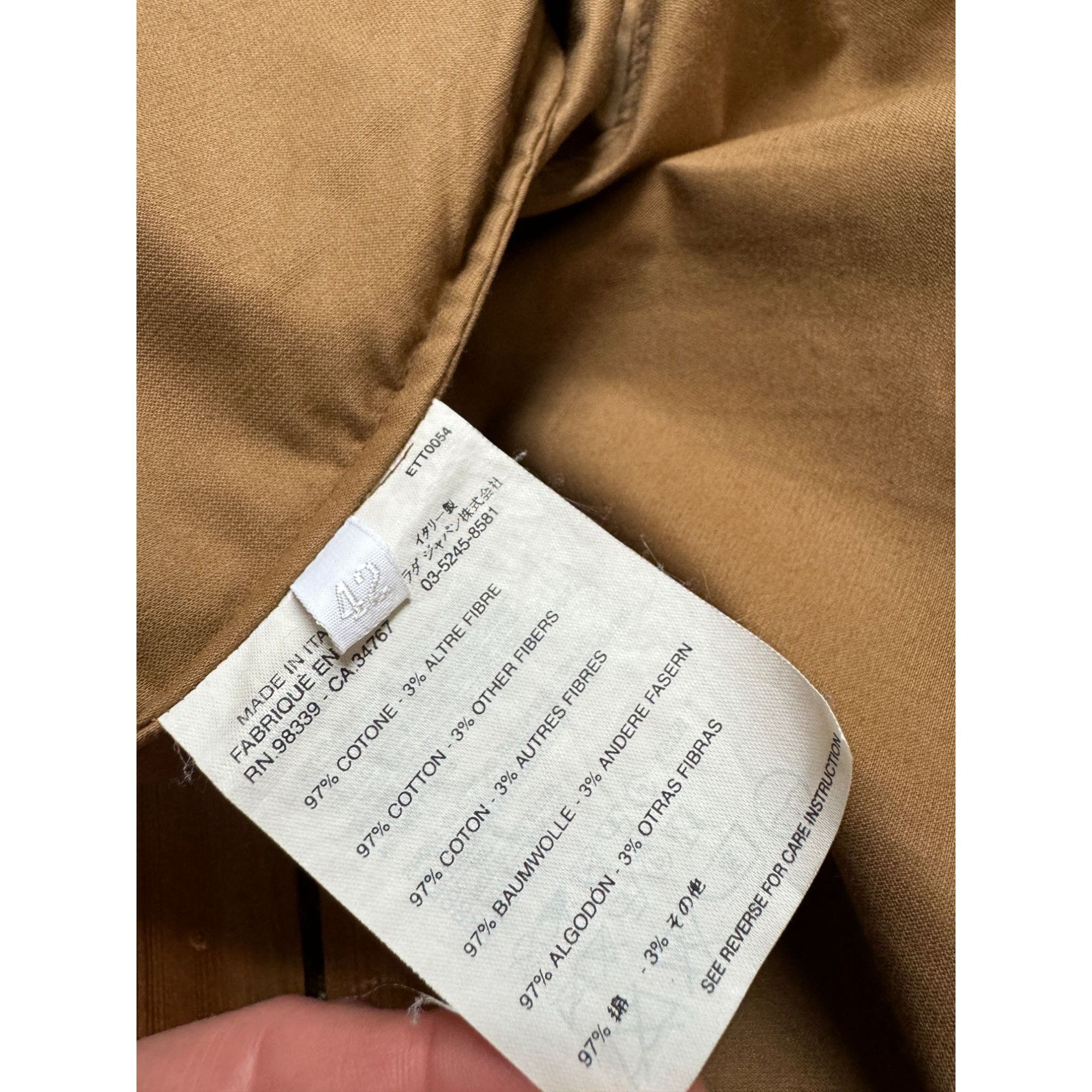 Miu Miu Brown Corduroy Overshirt Size S / US 4 / IT 40 - 6 Thumbnail