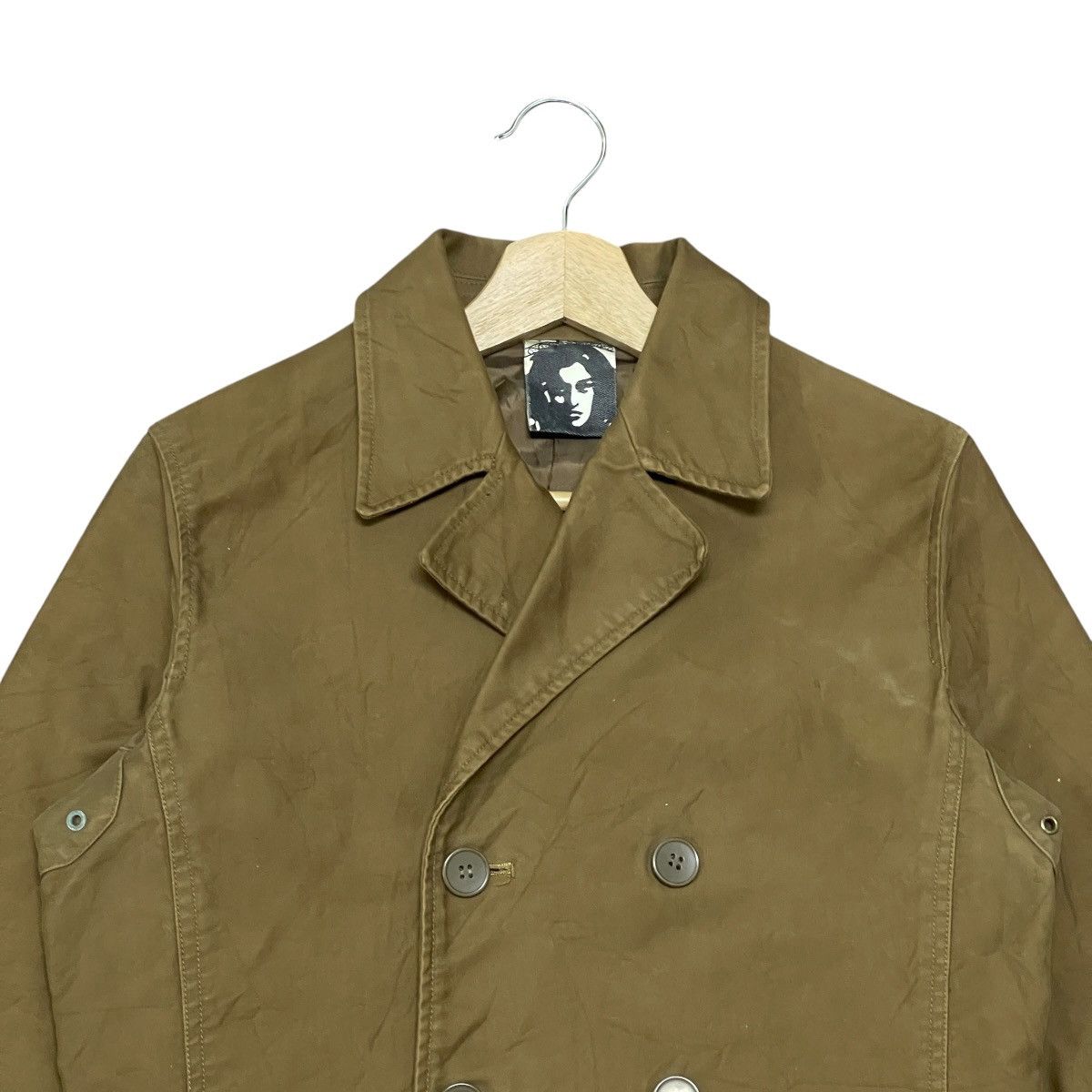 Hysteric Glamour Vintage 90s Hysteric Glamour Double Breasted Peacoat Jacket Size US M / EU 48-50 / 2 - 2 Thumbnail