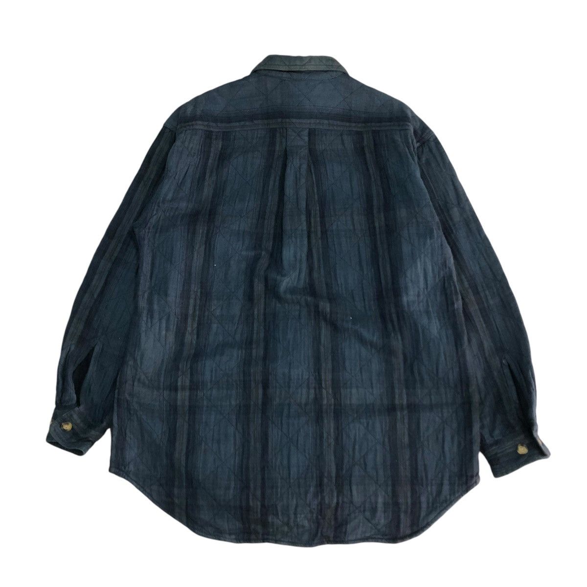 Flannel 🔥VINTAGE FLANNEL SHIRT JACKET JUNGLE STORM ISSEY MIYAKE Size US L / EU 52-54 / 3 - 2 Thumbnail