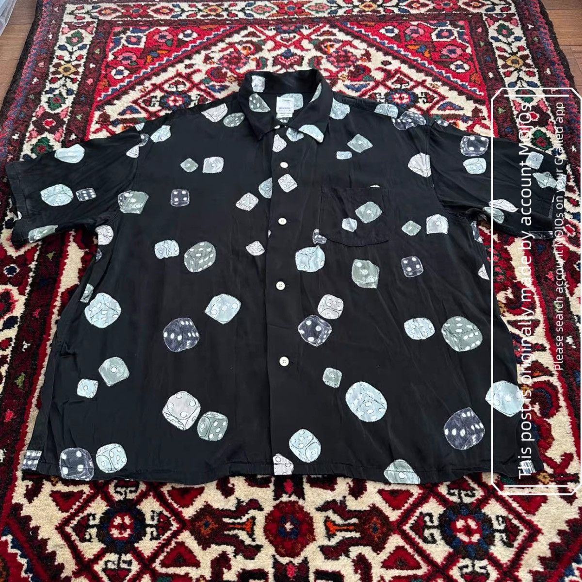 Visvim Sz 3 Visvim 21SS Wallis Shirt S/S mo.jos15 Size US L / EU 52-54 / 3 - 2 Thumbnail
