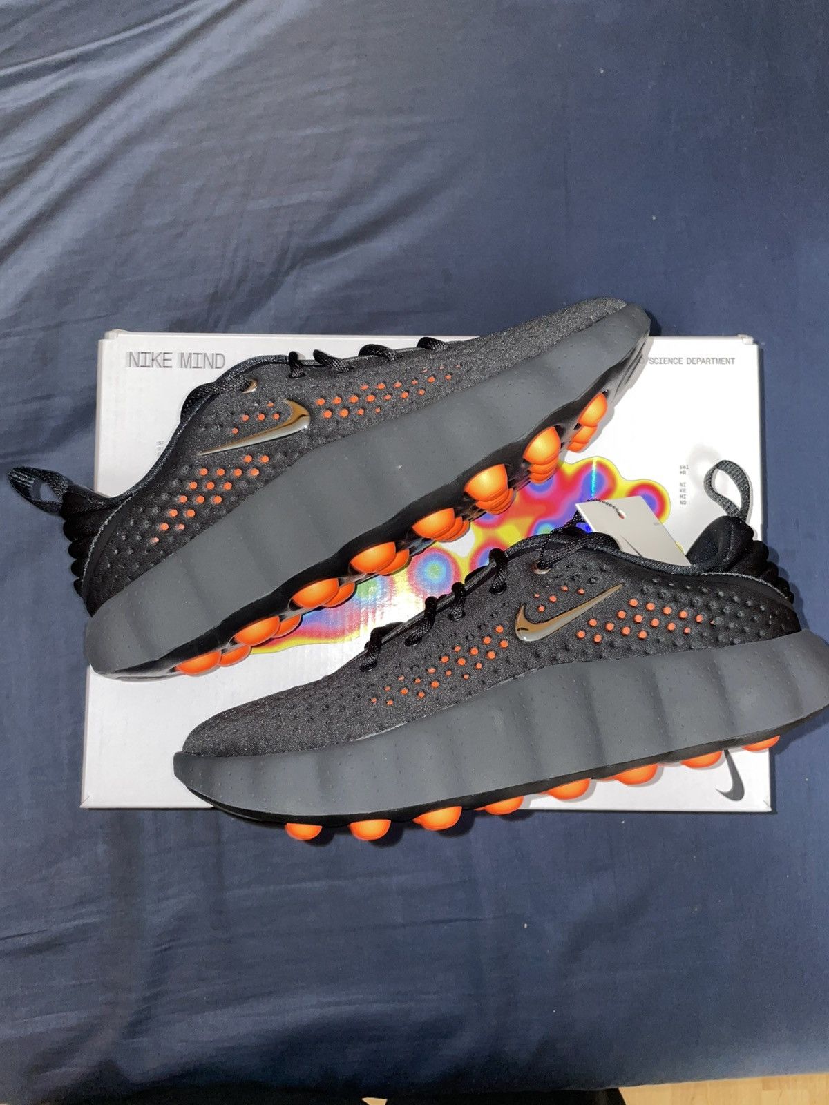 Nike NIKE MIND 002 BLACK CHROME HYPER CRIMSON MEN SIZE 8.5 Size US 8.5 / EU 41-42 - 1 Thumbnail