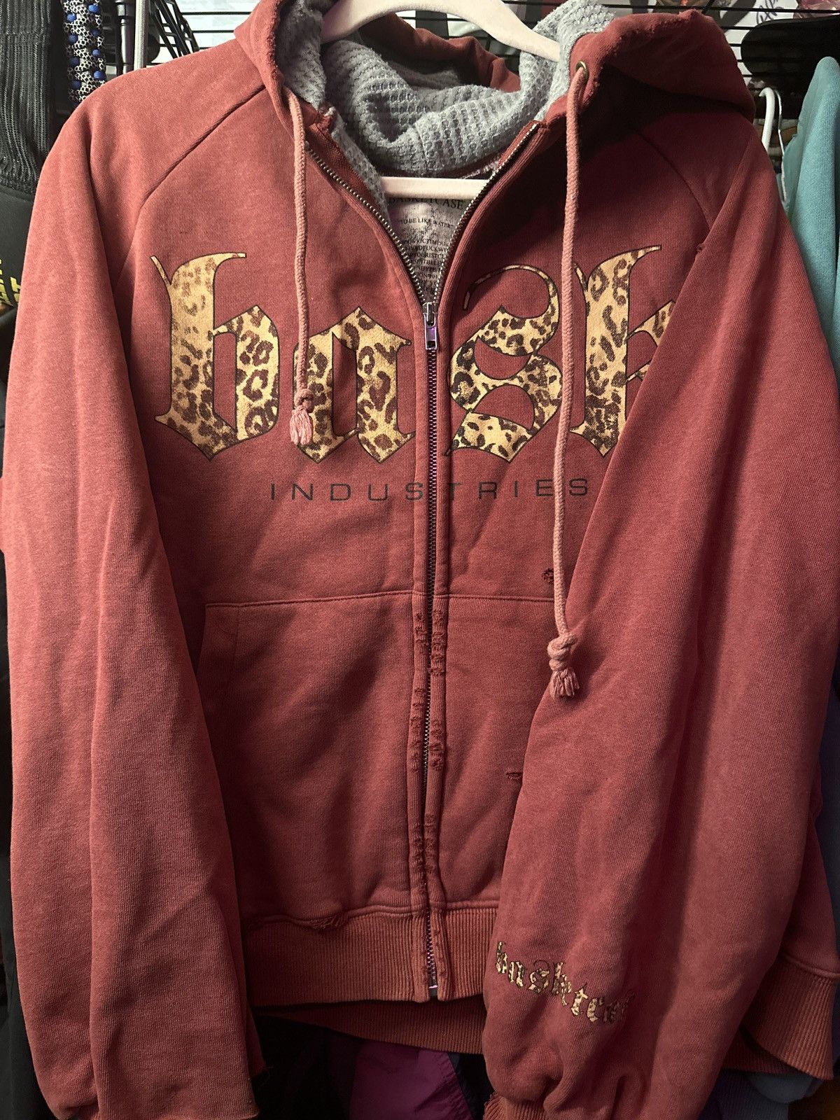 basketcase gallery BasketCase Gallery Velour chandelier zip up