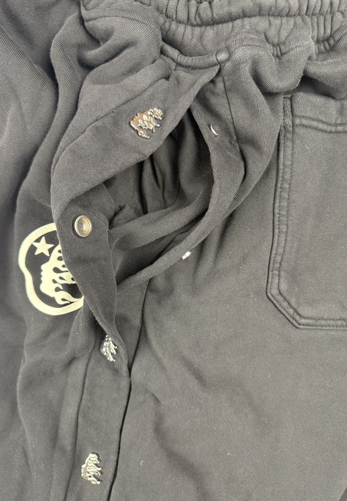 HELLSTAR Hellstar Snap Sweatpants Size US 32 / EU 48 - 3 Thumbnail