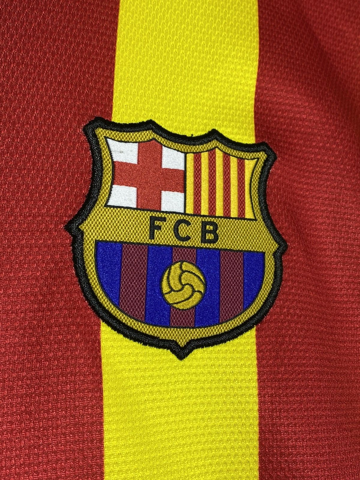 Nike Nike FC Barcelona 2013/14 Away Soccer Jersey Messi Era Size US M / EU 48-50 / 2 - 7 Thumbnail