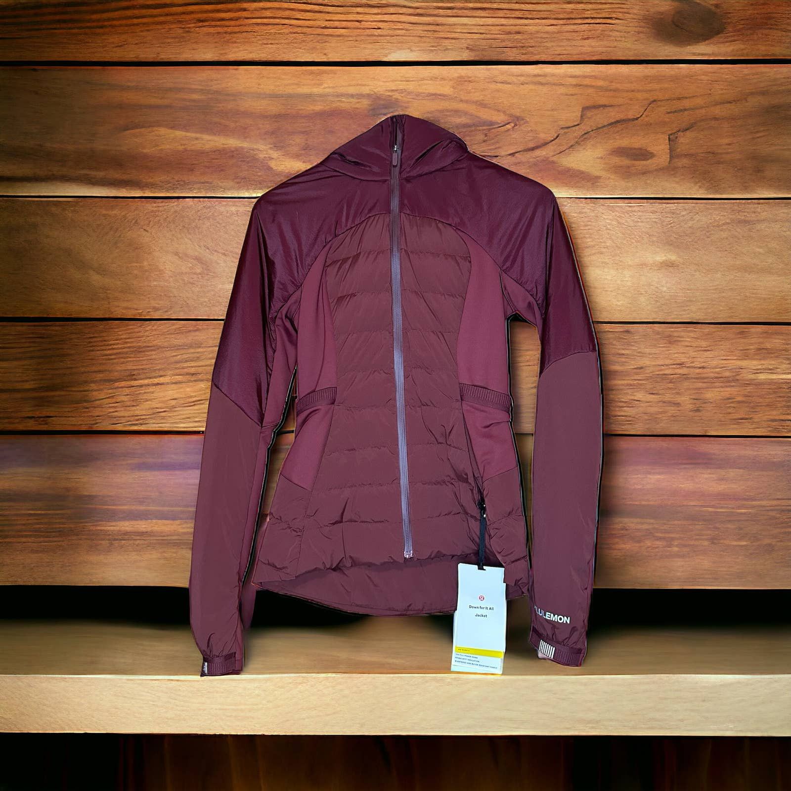 image of NWT Lululemon Down For It All Jacket 700 Fill Power Down, Women's (Size XS)