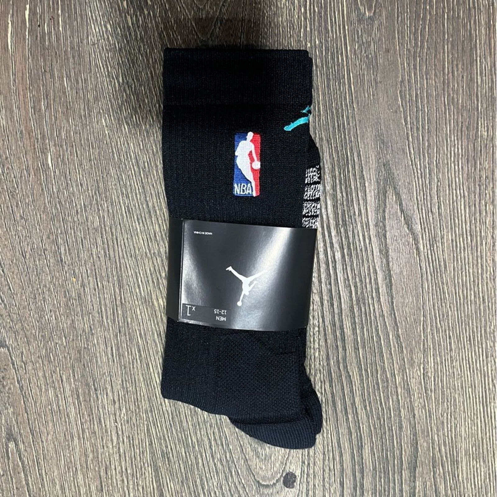 Nike NWT Nike Mens Air Jordan NBA Authentic Basketball Socks XL Size 38 - 1 Thumbnail