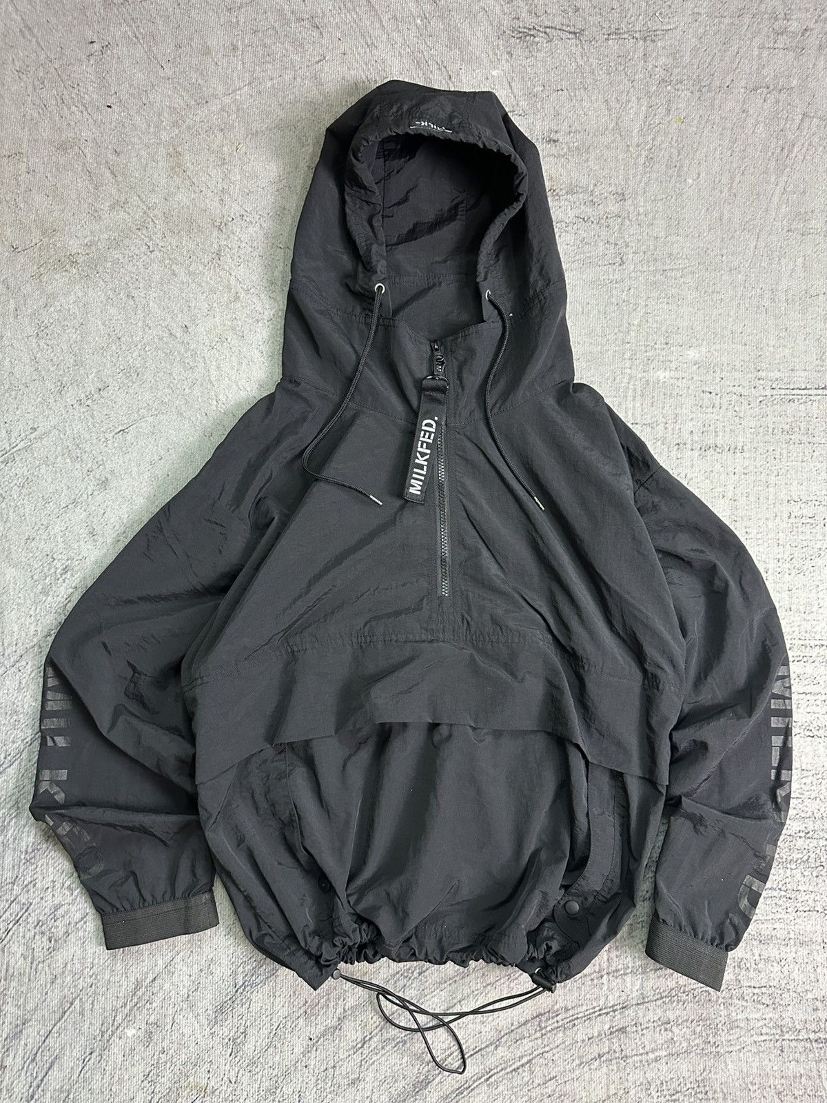 Japanese Brand Milkfed Anorak Jacket Gorpcore Size US S / EU 44-46 / 1 - 1 Thumbnail