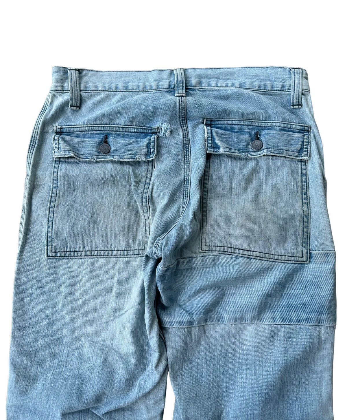 Japanese Brand Super nice design 🔥 Acoustic patchwork denim bushpants Size US 30 / EU 46 - 7 Thumbnail