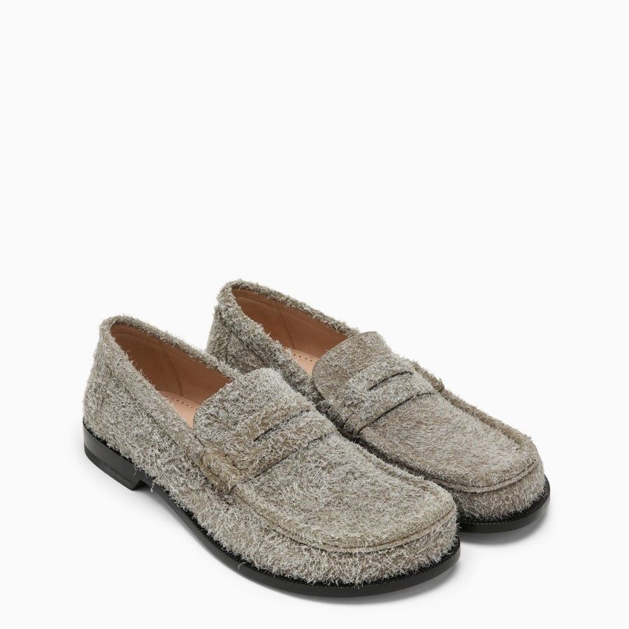 image of Loewe O1D2Blof0424 Loafers In Green, Men's (Size 9)