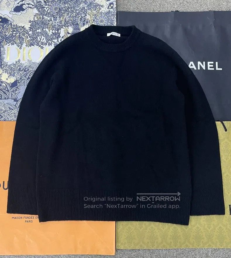 The Row The Row Black crew-neck cashmere sweater Size XS / US 0-2 / IT 36-38 - 1 Thumbnail