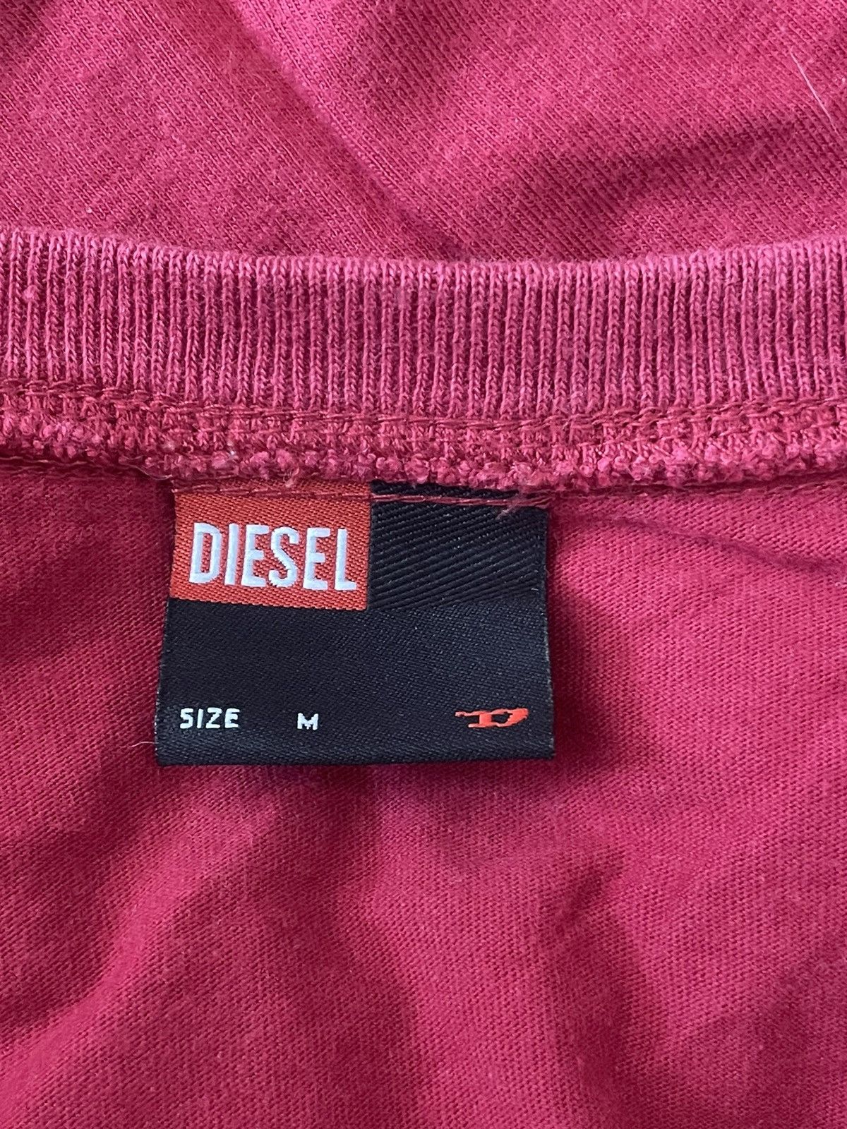 Diesel × Japanese Brand × Vintage Diesel Tshirt Long Sleeves Size M / US 6-8 / IT 42-44 - 3 Thumbnail