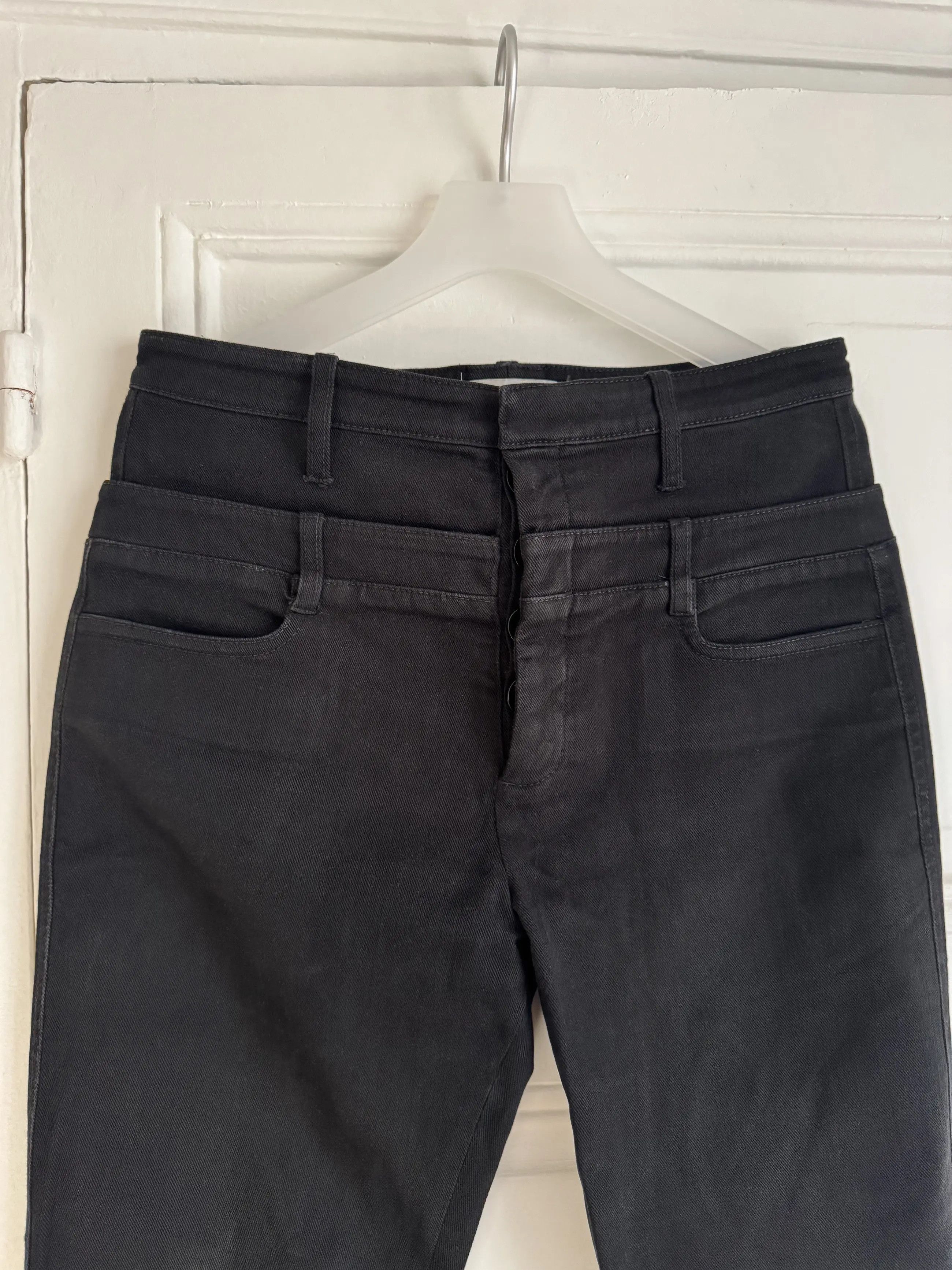 JW Anderson J.W. Anderson Men's Deconstructed Black Jeans Size US 30 / EU 46 - 1 Thumbnail