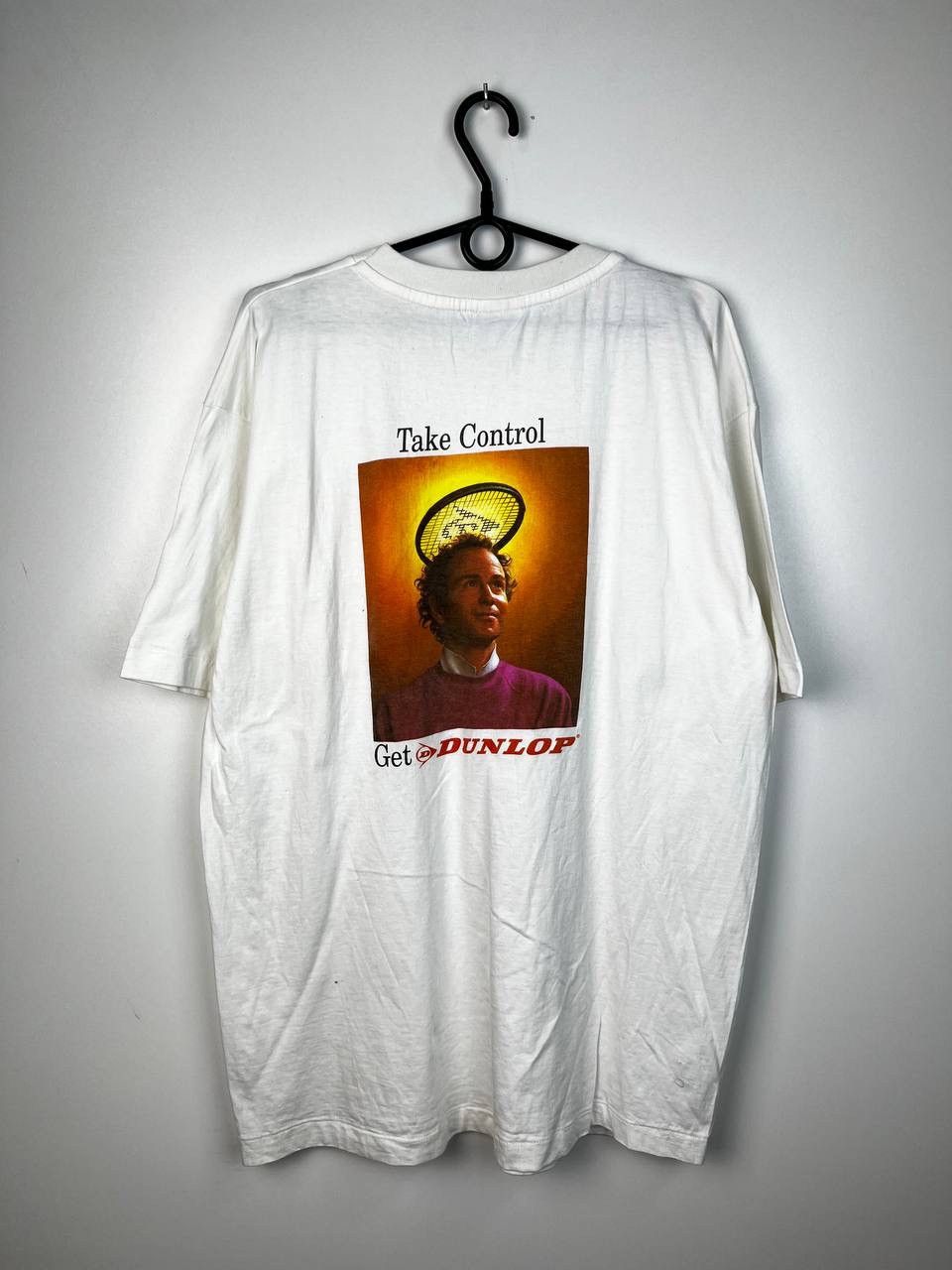 Vintage Dunlop Tennis 90s vintage t-shirts size XL Size US XL / EU 56 / 4 - 2 Thumbnail