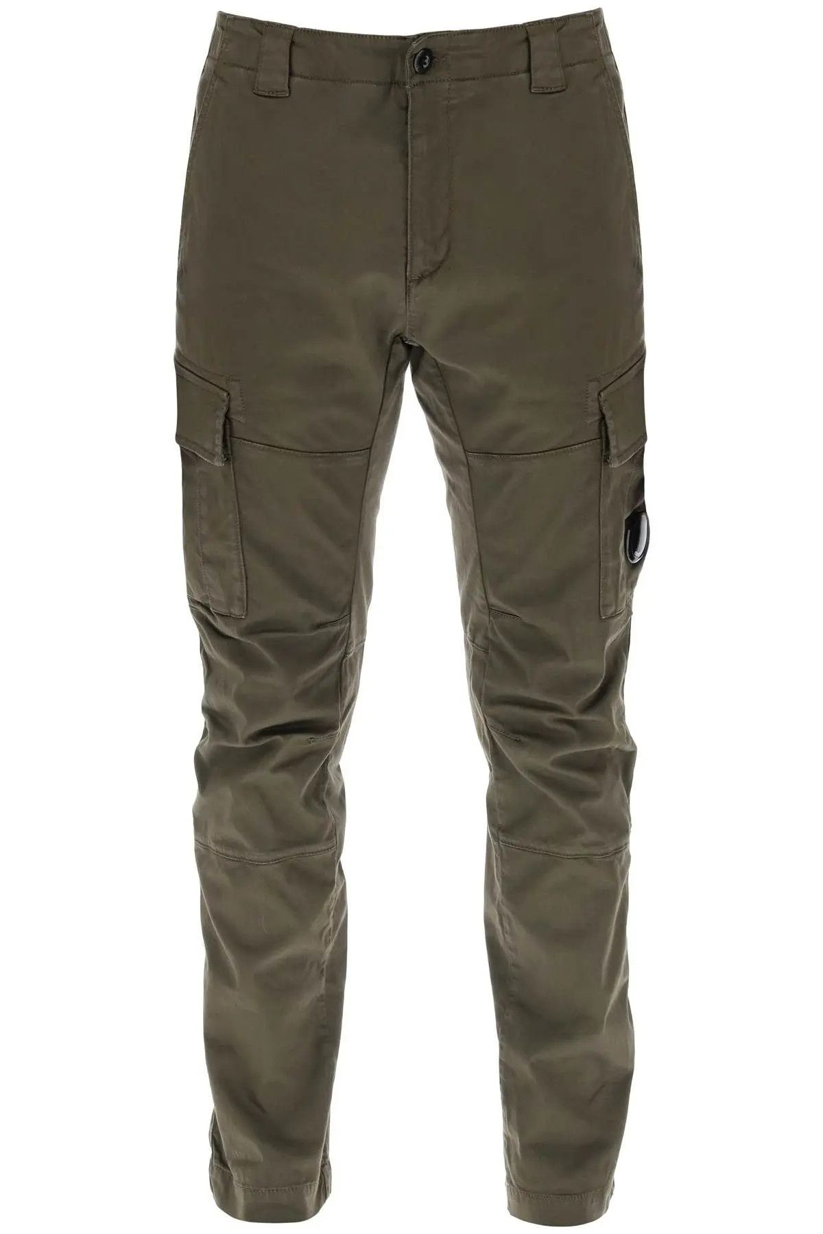 Image of C P Company O1S22I1N1223 Cargo Pant In Green, Men's (Size 38)