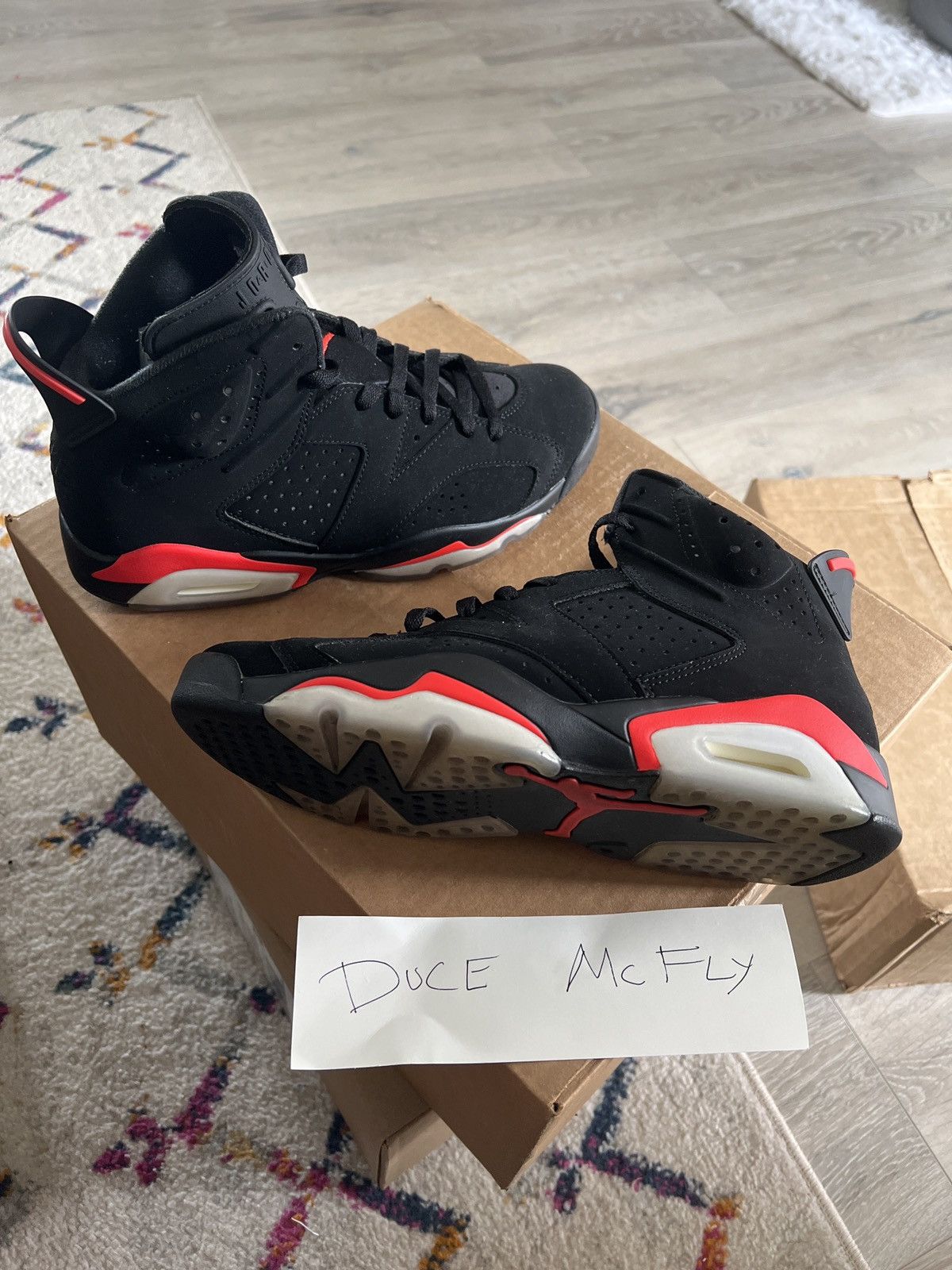 Jordan Brand × Nike Infareds (2nd pair) Size US 9.5 / EU 42-43 - 1 Thumbnail