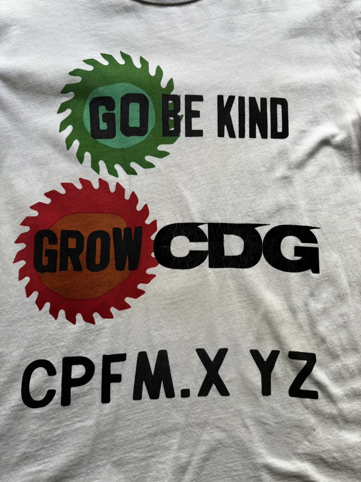 Cactus Plant Flea Market × Comme des Garcons CPFM x CDG “Be Kind” Tee Size US L / EU 52-54 / 3 - 6 Thumbnail