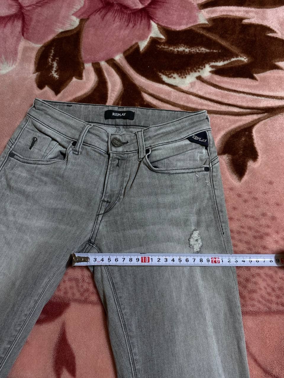 Other Vintage Skinny Denim Jeans 90s Hype Avant-garde Style Size US 26 / EU 42 - 8 Thumbnail