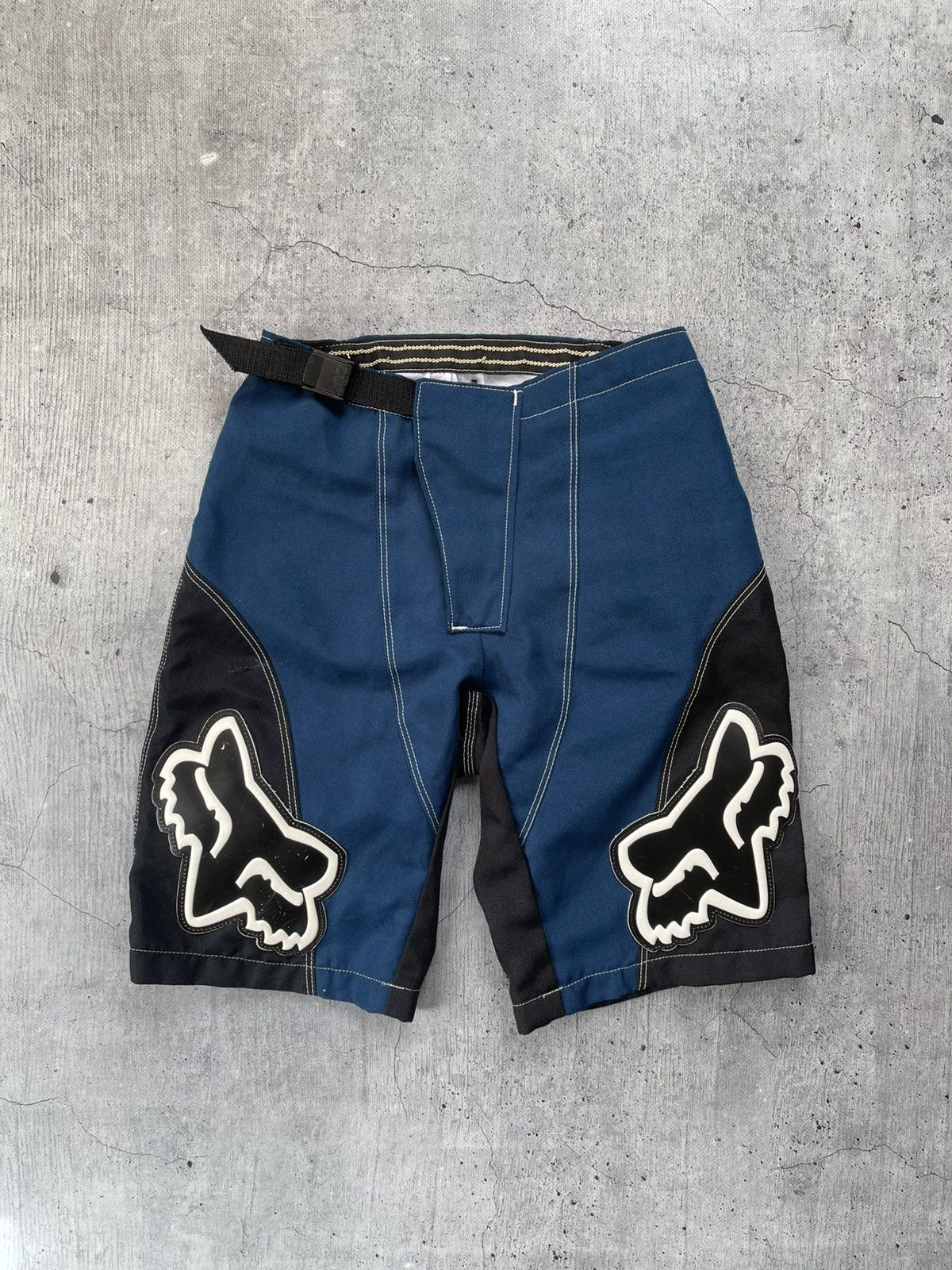 Fox Racing × Vintage Vintage Fox Racing shorts Blitz mens racing Y2k Size US 30 / EU 46 - 1 Thumbnail