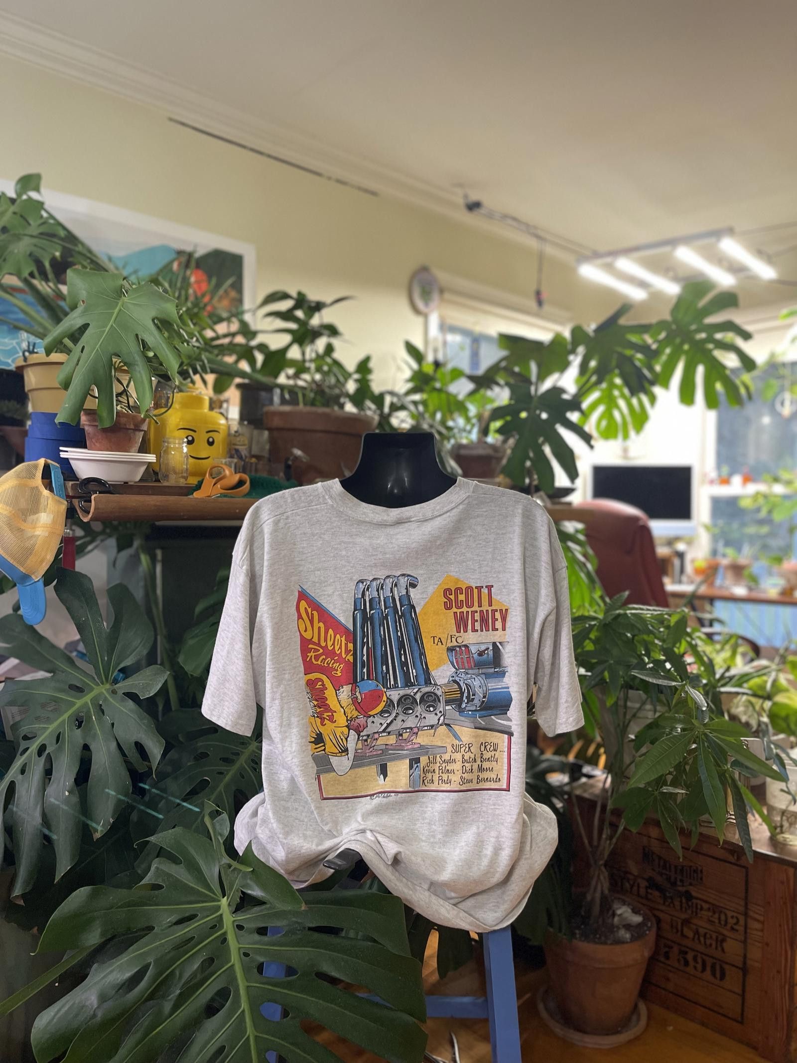 Jerzees Vintage Scott Weney Graphic T-Shirt - Jerzees, 90s Design Size US XXL / EU 58 / 5 - 2 Thumbnail