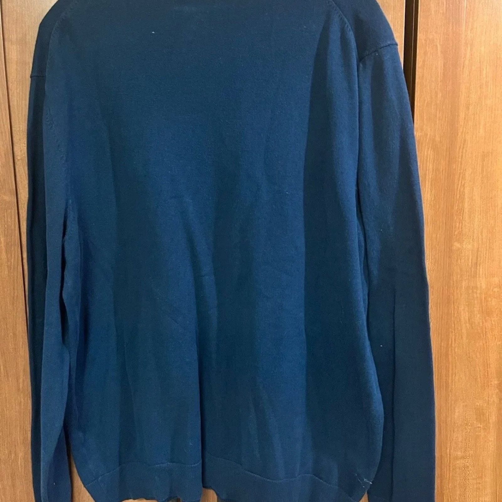 Alfani Men’s Navy Alfani V-Neck Sweatwr - Size XL Size US XL / EU 56 / 4 - 4 Thumbnail