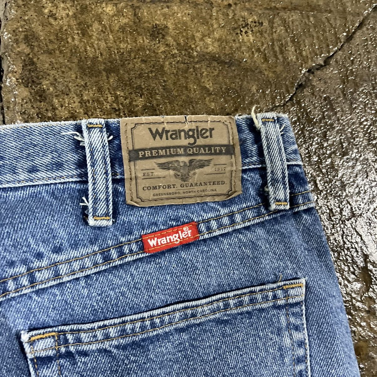 Carhartt × Vintage × Wrangler Crazy Y2K Carhartt Style Wrangler Faded Workwear Jeans Size US 34 / EU 50 - 6 Thumbnail
