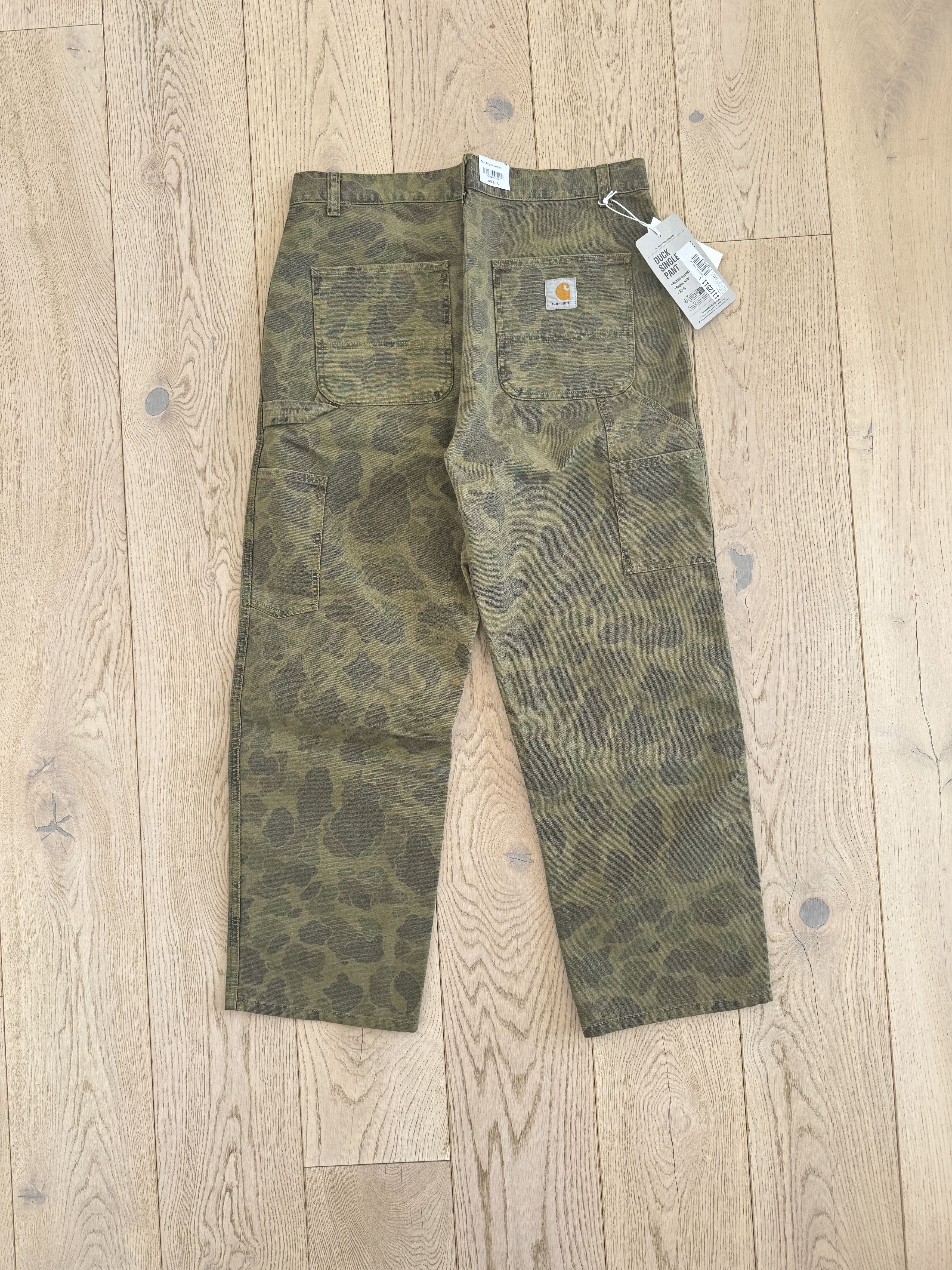 Carhartt Wip Carhartt WIP Duck Single Knee Pant - Duck Camo Washed Size US 36 / EU 52 - 3 Thumbnail