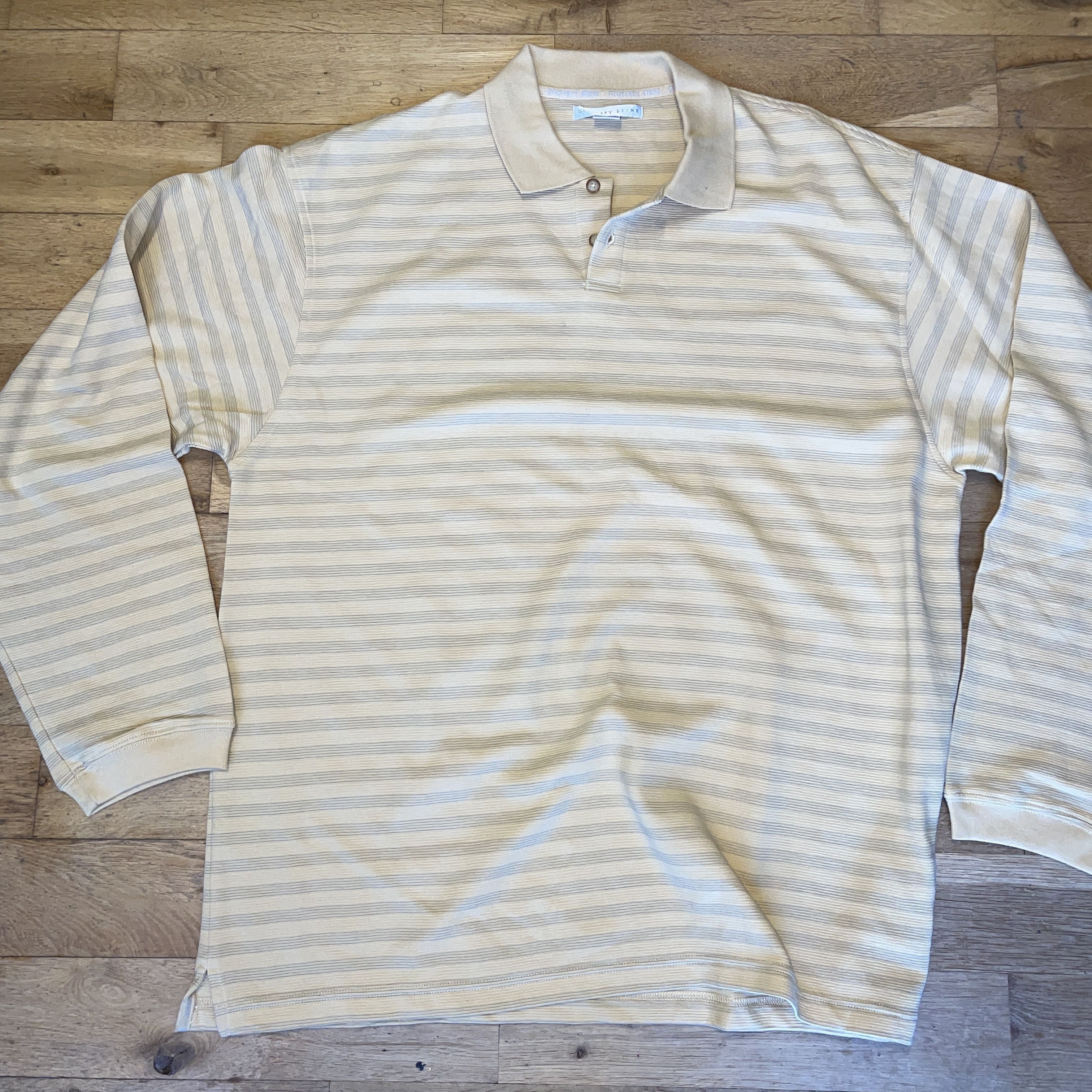 Geoffrey B. Small × Vintage Geoffrey Beene Men's Fashion Longsleeve Sweatshirt Size 2 Xl Size US XXL / EU 58 / 5 - 1 Thumbnail