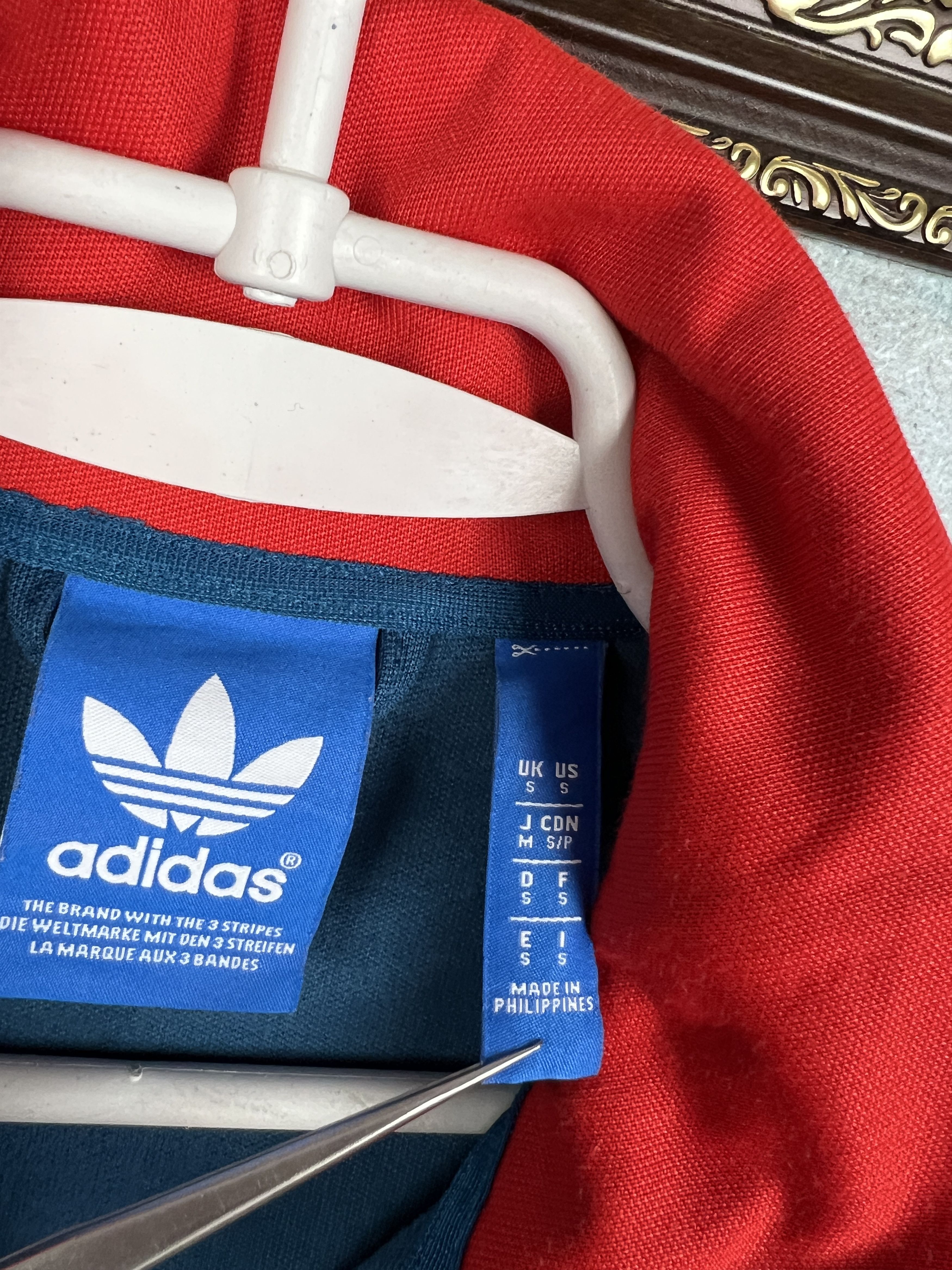 Adidas Originals France Football Jacket Soccer Track Worl Cup Size US S / EU 44-46 / 1 - 7 Thumbnail