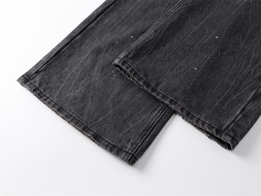Vintage Men's Punk-Style Washed & Distressed Straight-Leg Jeans Size US 32 / EU 48 - 5 Thumbnail