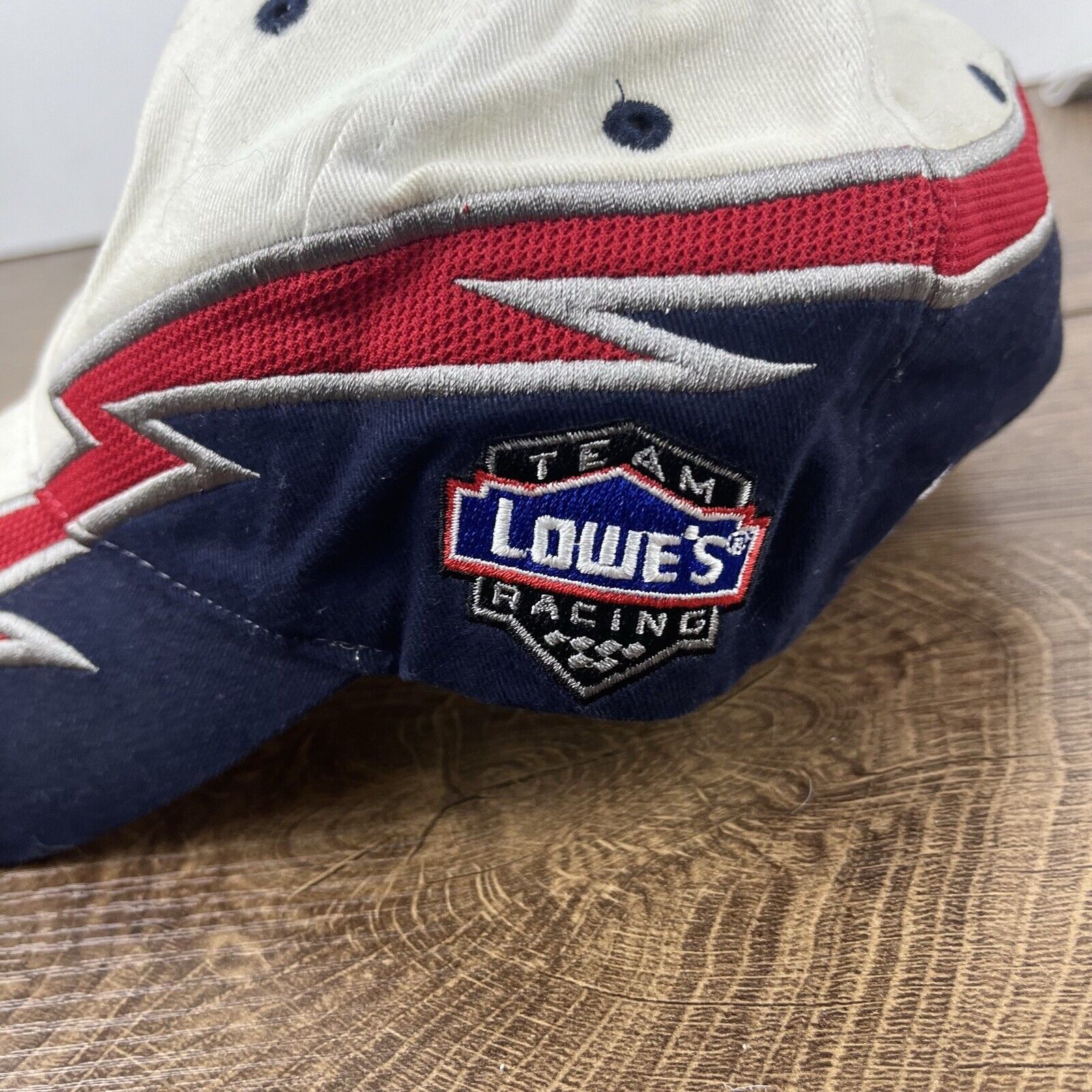 Other Jimmie Johnson 48 Hat Lowe's White Adjustable Hat White Adul Size ONE SIZE - 8 Thumbnail