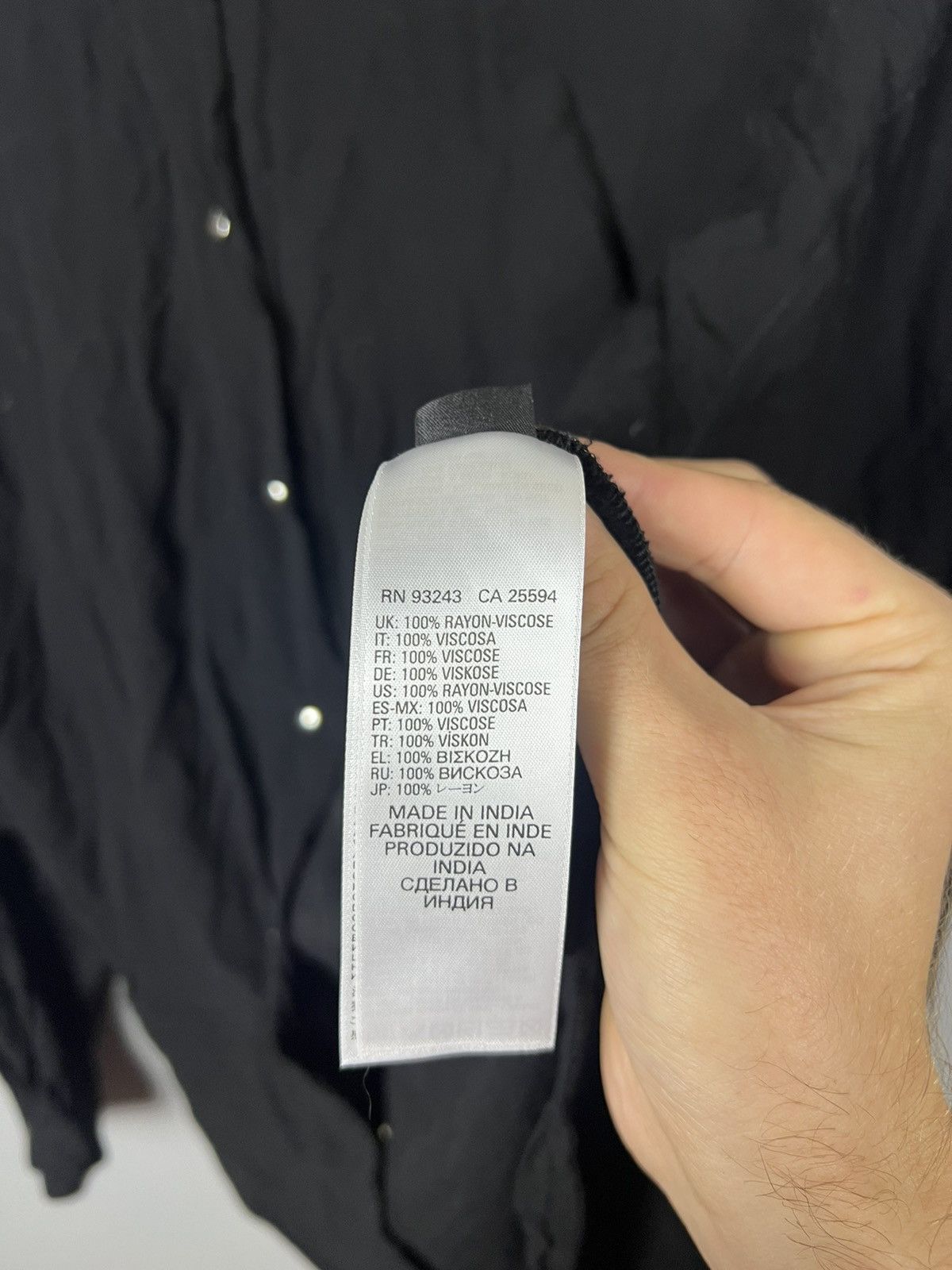Diesel (XS-S) Diesel C-Solen Camicia blouse shirt button up Size S / US 4 / IT 40 - 12 Thumbnail