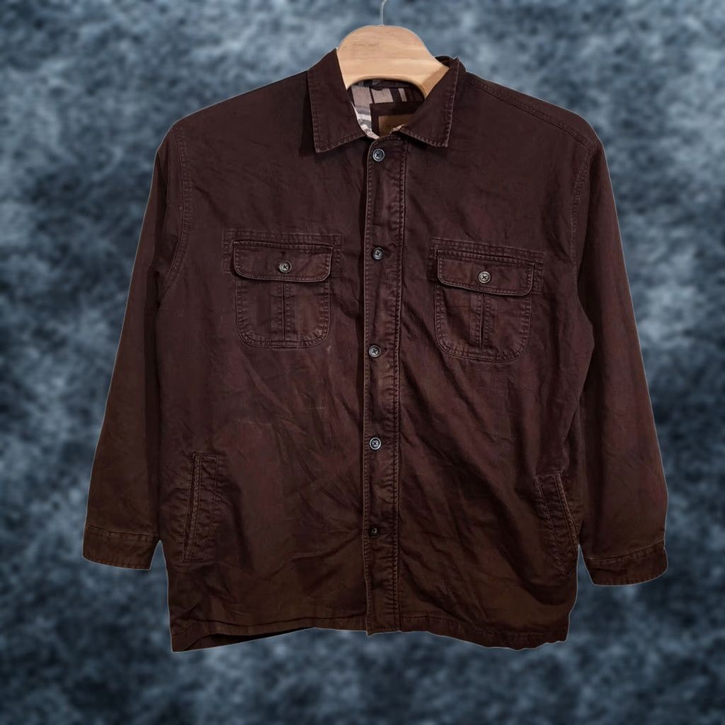 Vintage VINTAGE St. Johns Bay Flannel Lined Zip Jacket Men’s 2XL Brown Chore Barn Jacket Style Jacket Men 2XL Brown Flannel Lined Zip Size US XXL / EU 58 / 5 - 1 Thumbnail