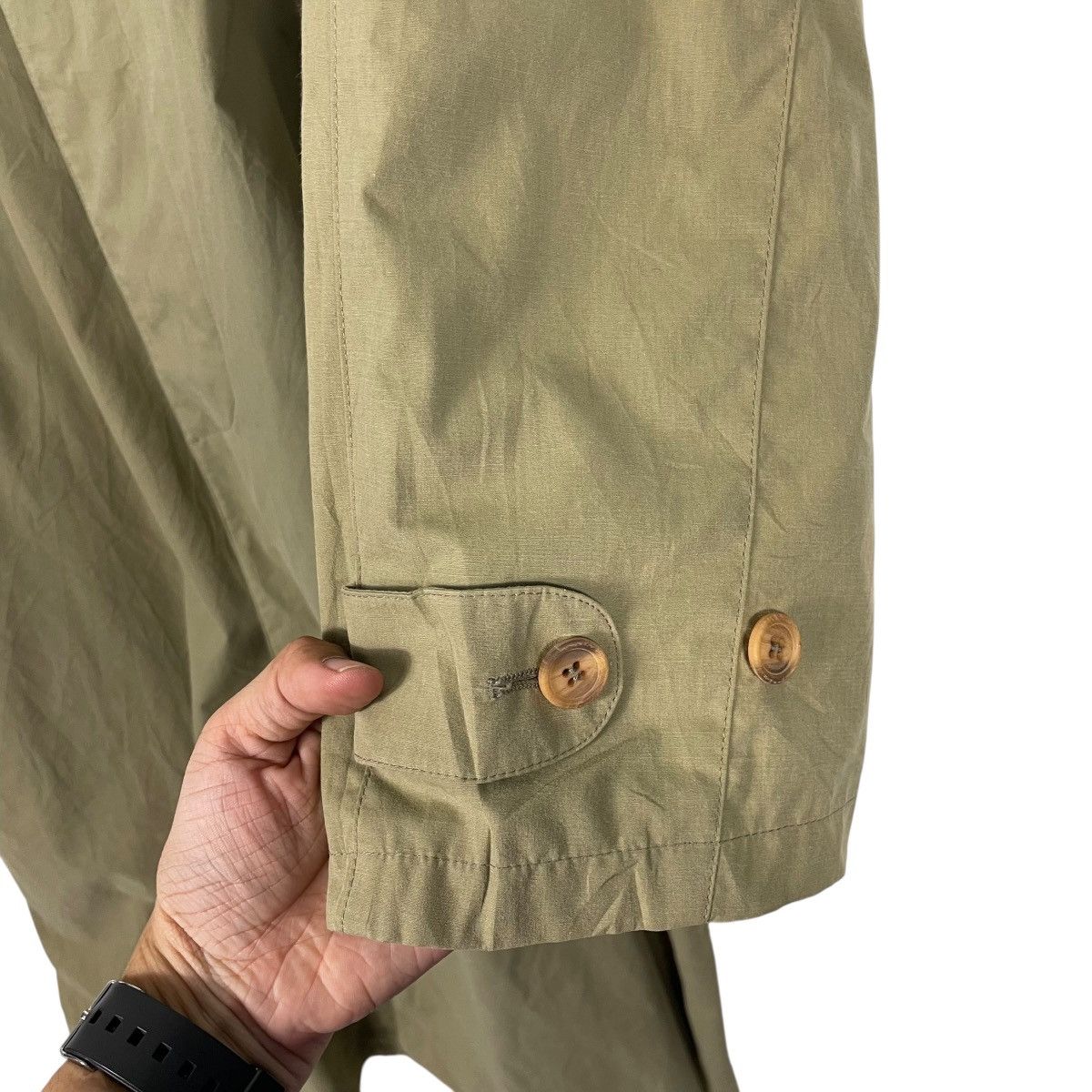 Giorgio Armani Vintage Giorgio Armani Soprabito Uom Trenchcoat Size US S / EU 44-46 / 1 - 14 Thumbnail