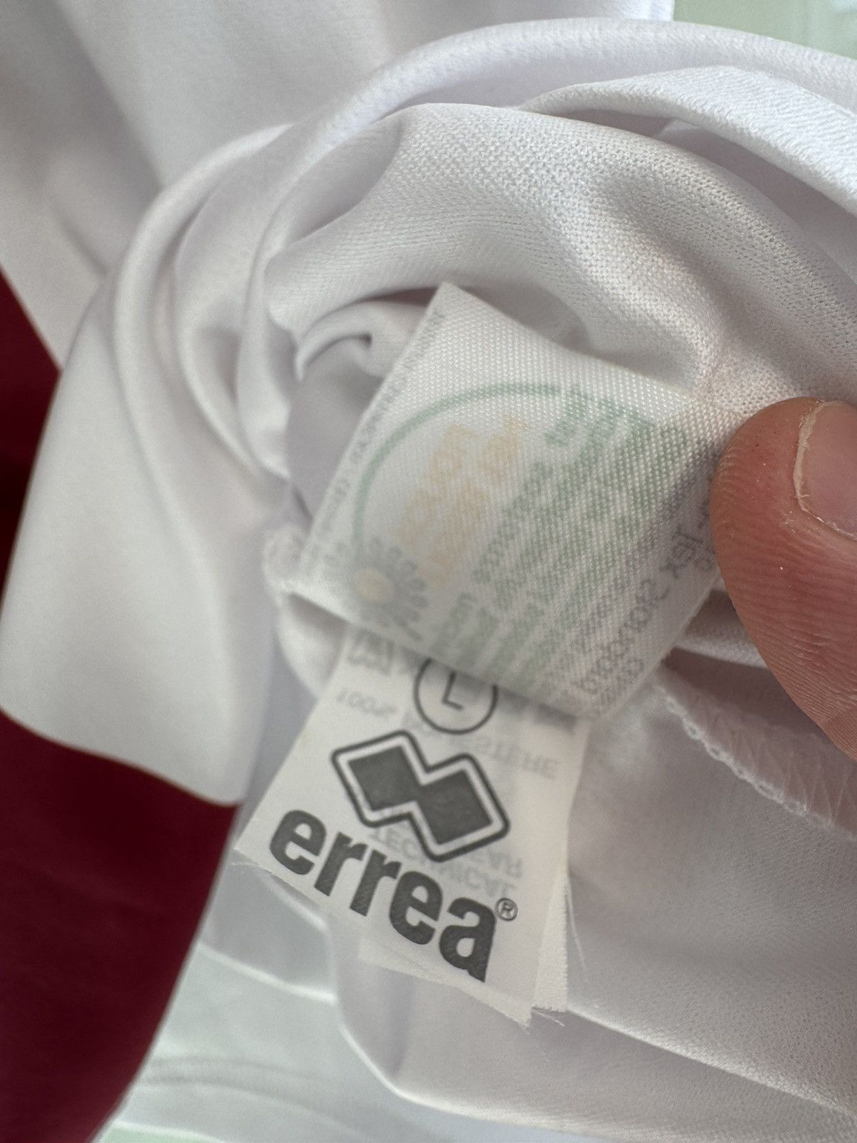 Errea Di Zenzo #23 Bellinzona 2008-2009 Away Soccer Jersey Shirt Size US L / EU 52-54 / 3 - 15 Thumbnail