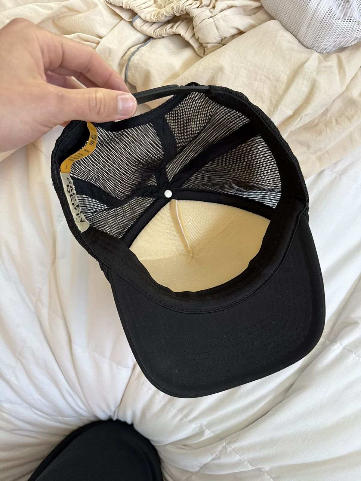 Gallery Dept. Gallery dept yellow logo trucker Size ONE SIZE - 3 Thumbnail