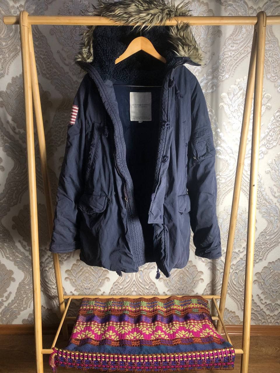 Polo Ralph Lauren × Vintage VERY RARE POLO RALPH LAUREN DOWN PARKA JACKET Y2K 90s HYPE Size US L / EU 52-54 / 3 - 1 Thumbnail