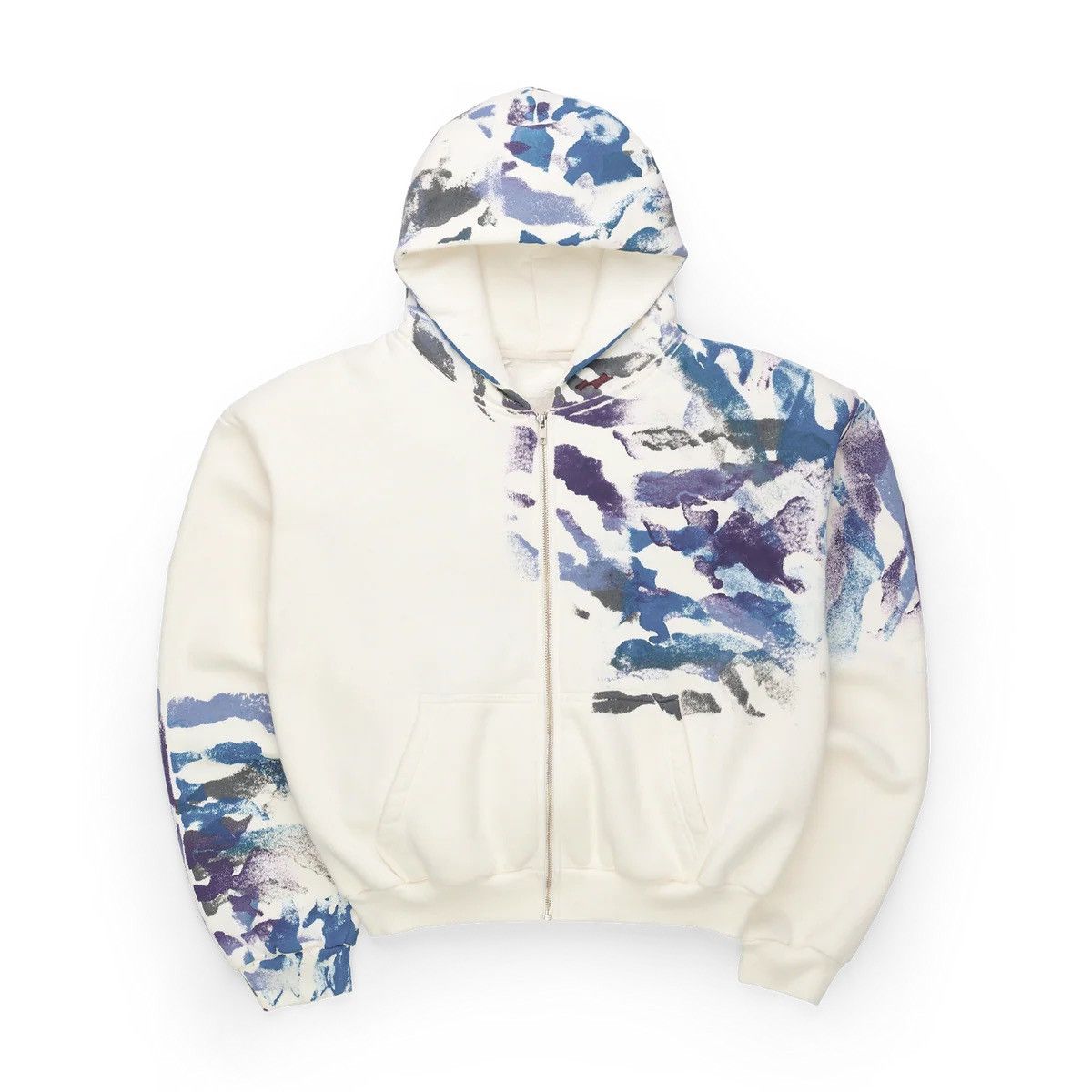 SKYLRK Justin Bieber SKYLRK ZIP HOODIE - WAVE CAMO | Grailed