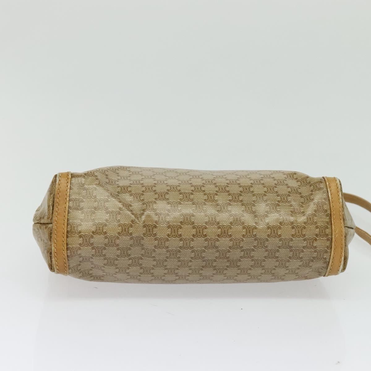 Celine CELINE Macadam Canvas Shoulder Bag Pvc Beige Gold Size ONE SIZE - 2 Thumbnail