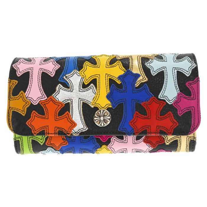 Chrome Hearts Chrome Hearts Judy Mulitpatch Cross Button Wallet