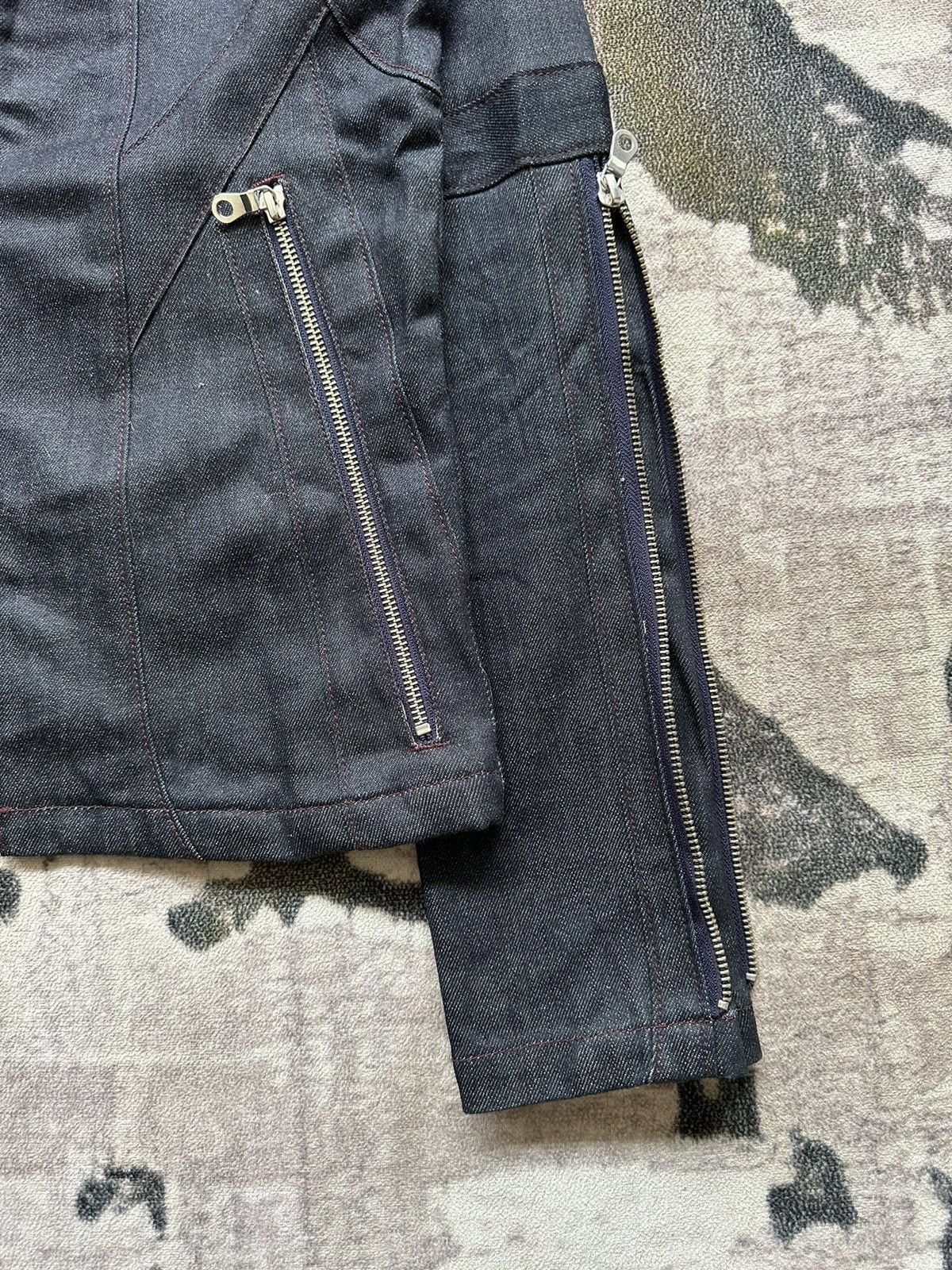 NO ID SS15 NO ID paneled denim zipper jacket Size US M / EU 48-50 / 2 - 6 Thumbnail
