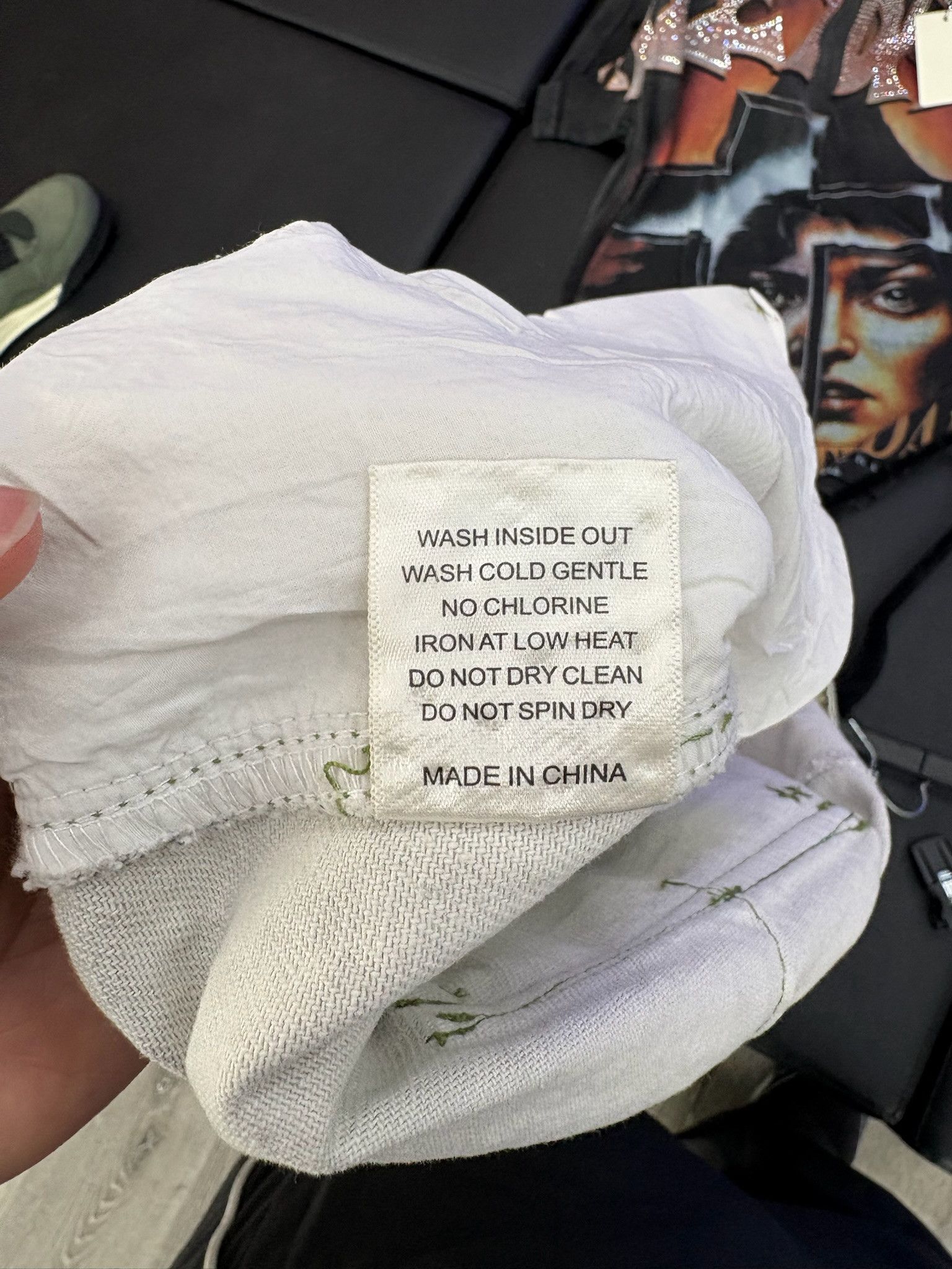 Vale Vale Forever "Soulja Camo" Jorts (Green/Camo) Size US 36 / EU 52 - 4 Thumbnail