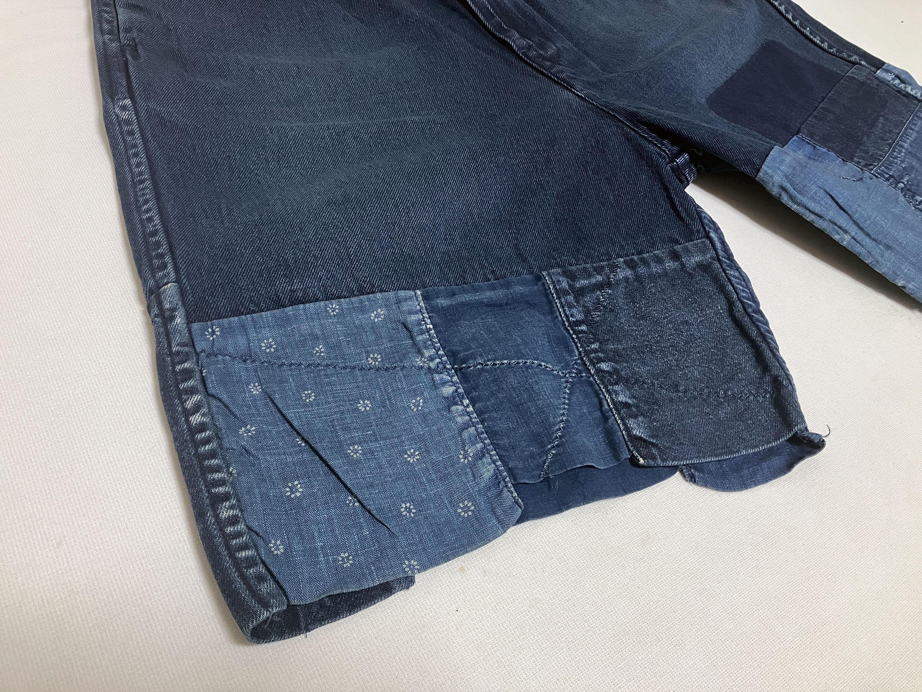Kapital KAPITAL 10oz indigo denim shorts pants Hutte remake new Size US 30 / EU 46 - 11 Thumbnail