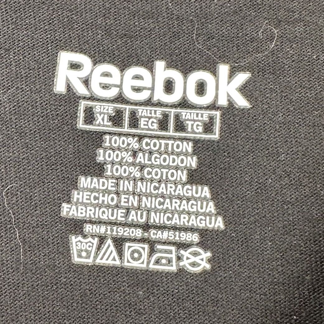 Reebok New York Giants T-Shirt Mens XL Black Cotton Crewneck Short Sleeve Tee Reebok Size US XL / EU 56 / 4 - 4 Thumbnail