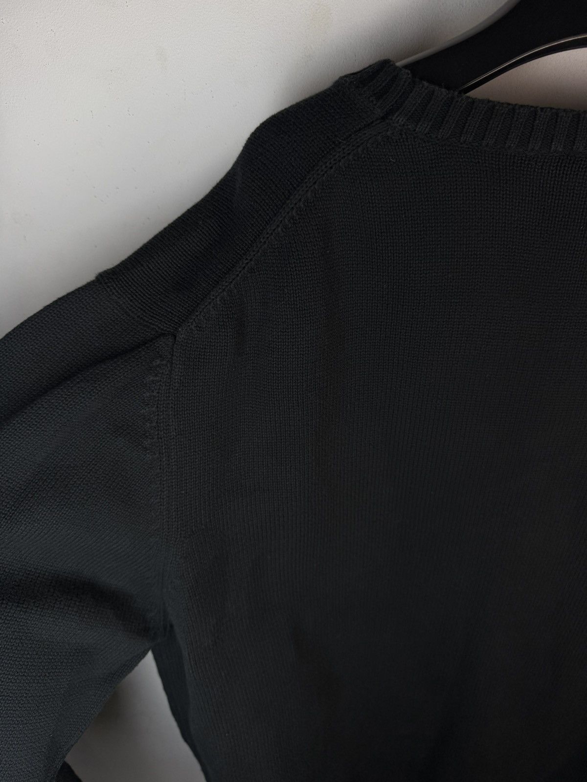Yves Saint Laurent Black YSL Sweater Knit Yves Saint Laurent Sweater Size US XXL / EU 58 / 5 - 9 Thumbnail