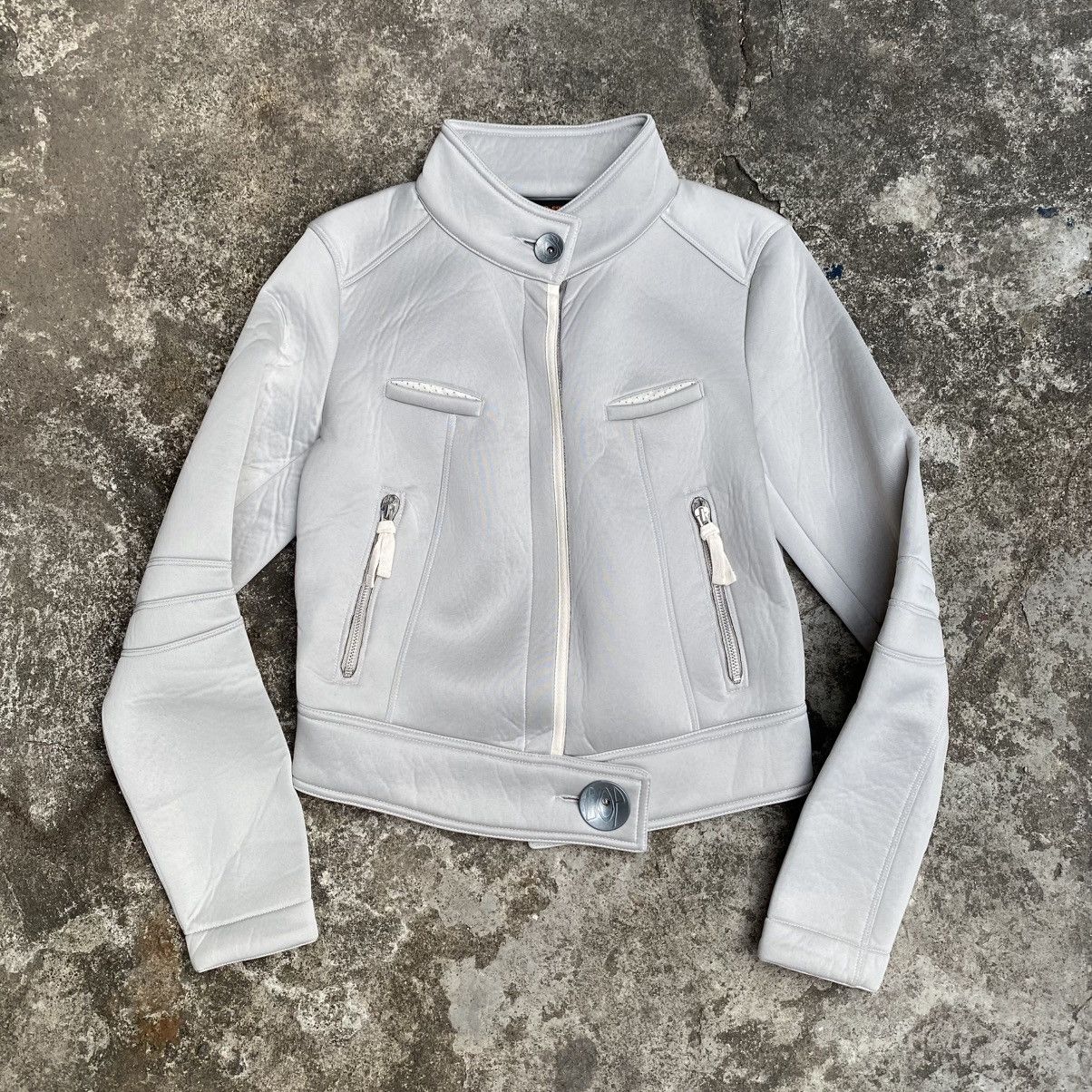 Cop Copine × Designer COP COPINE TECHNIK FULL ZIP CROPPED JACKET Size M / US 6-8 / IT 42-44 - 1 Thumbnail
