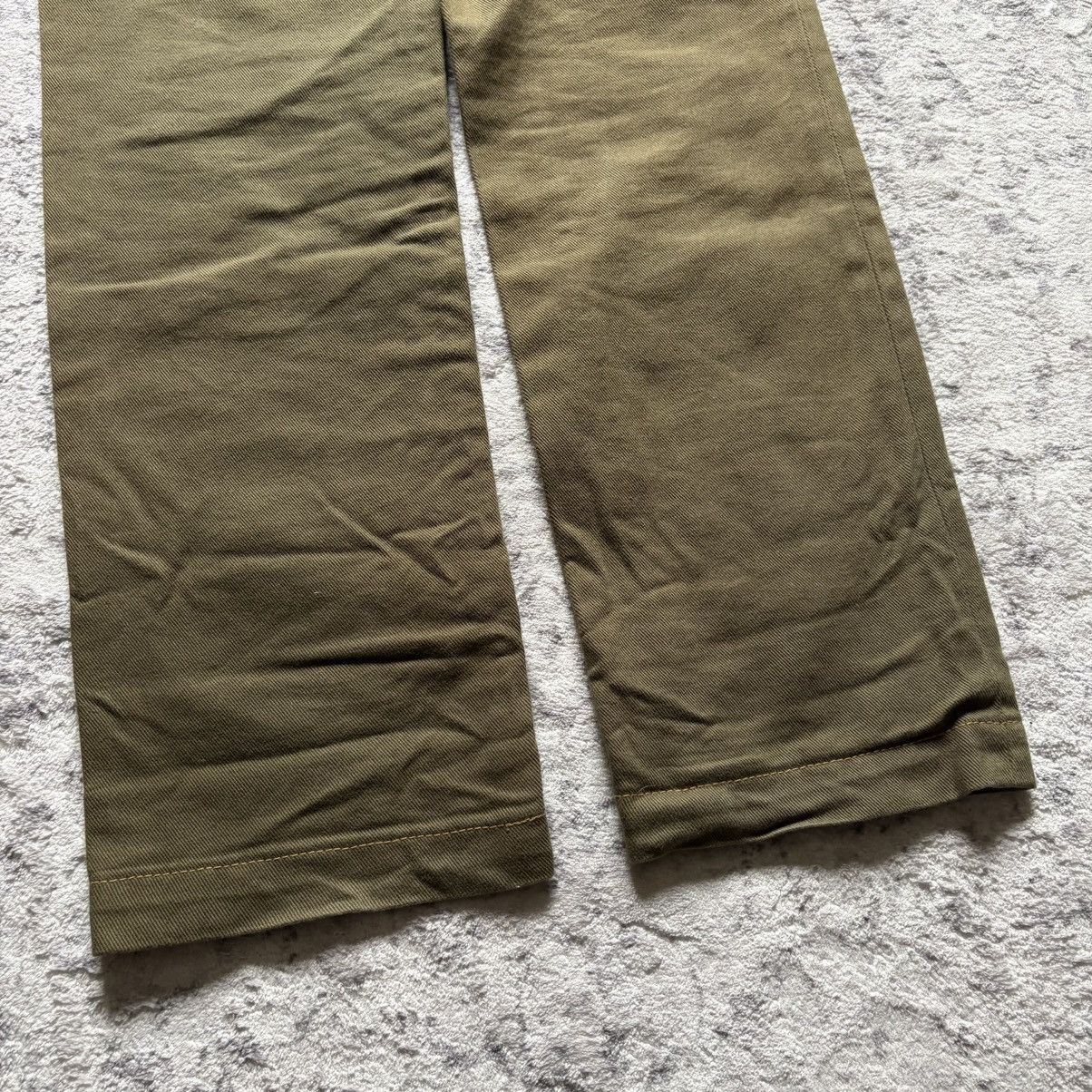 Junya Watanabe Junya Watanabe AD2003 Pink Label Green Denim Jeans | S Size US 28 / EU 44 - 7 Thumbnail